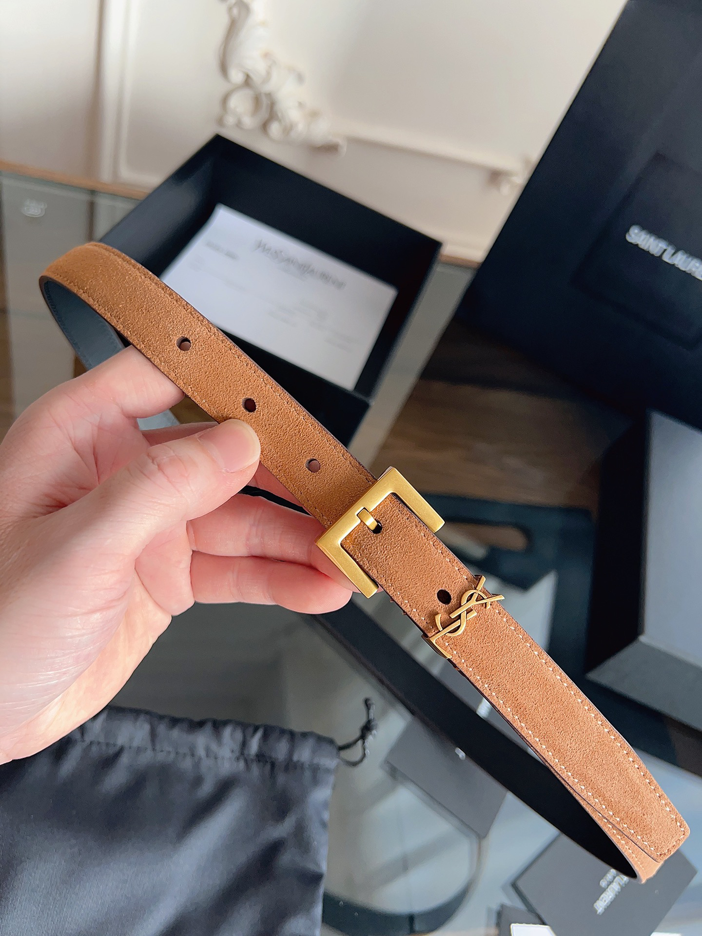 YSL belt-91
