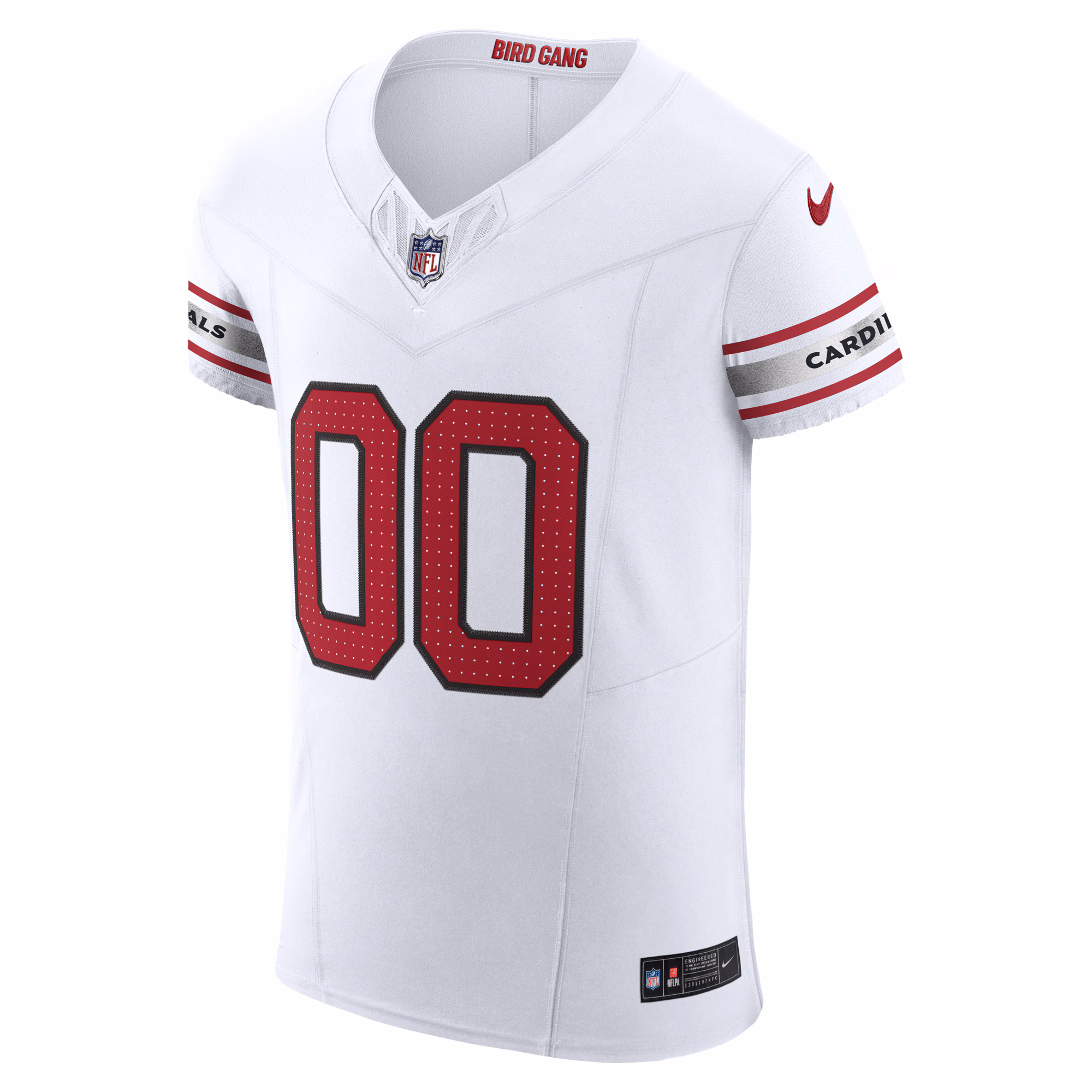 Arizona Cardinals Nike  Vapor F.U.S.E. Elite Custom Jersey - White