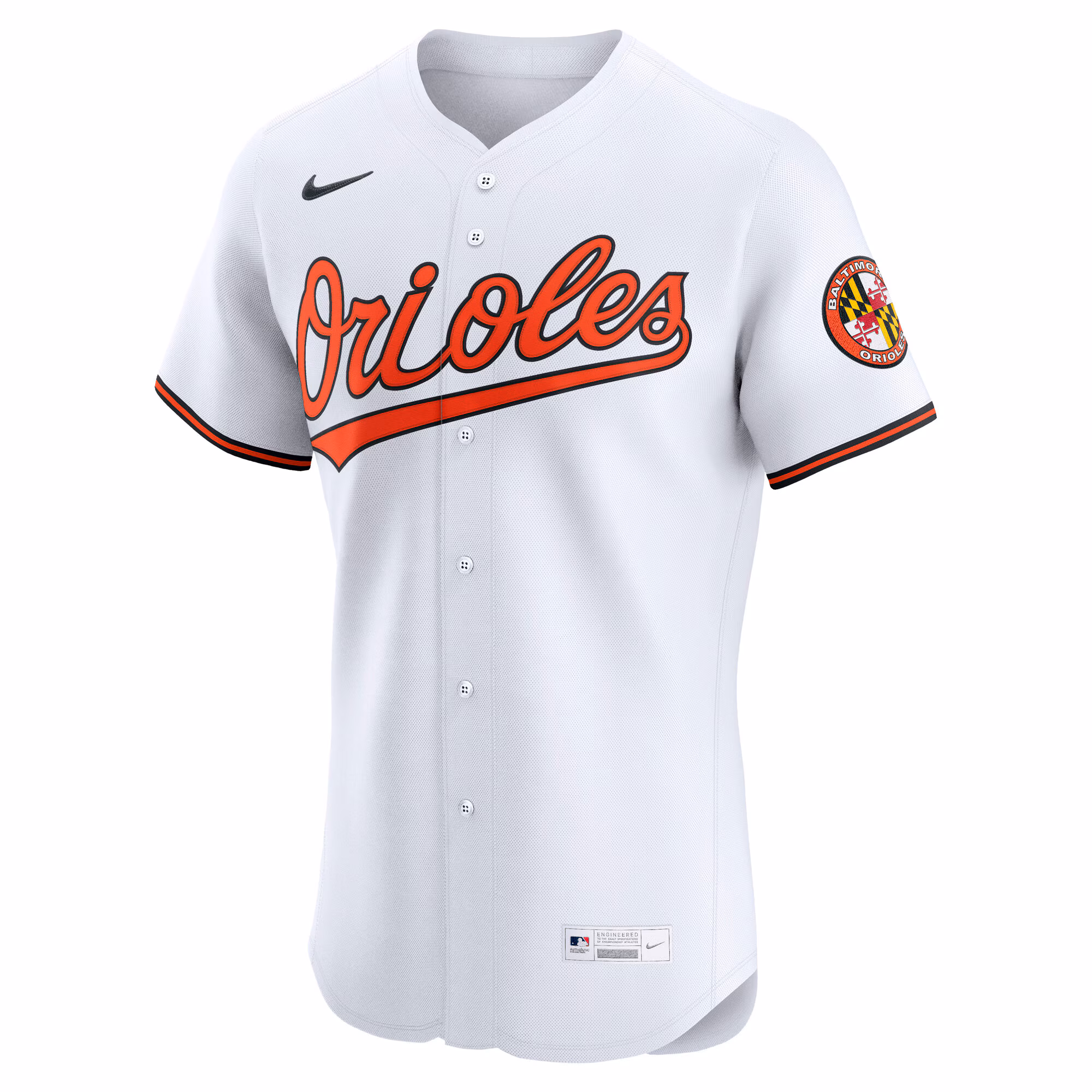Baltimore Orioles Nike Home Elite Jersey - White