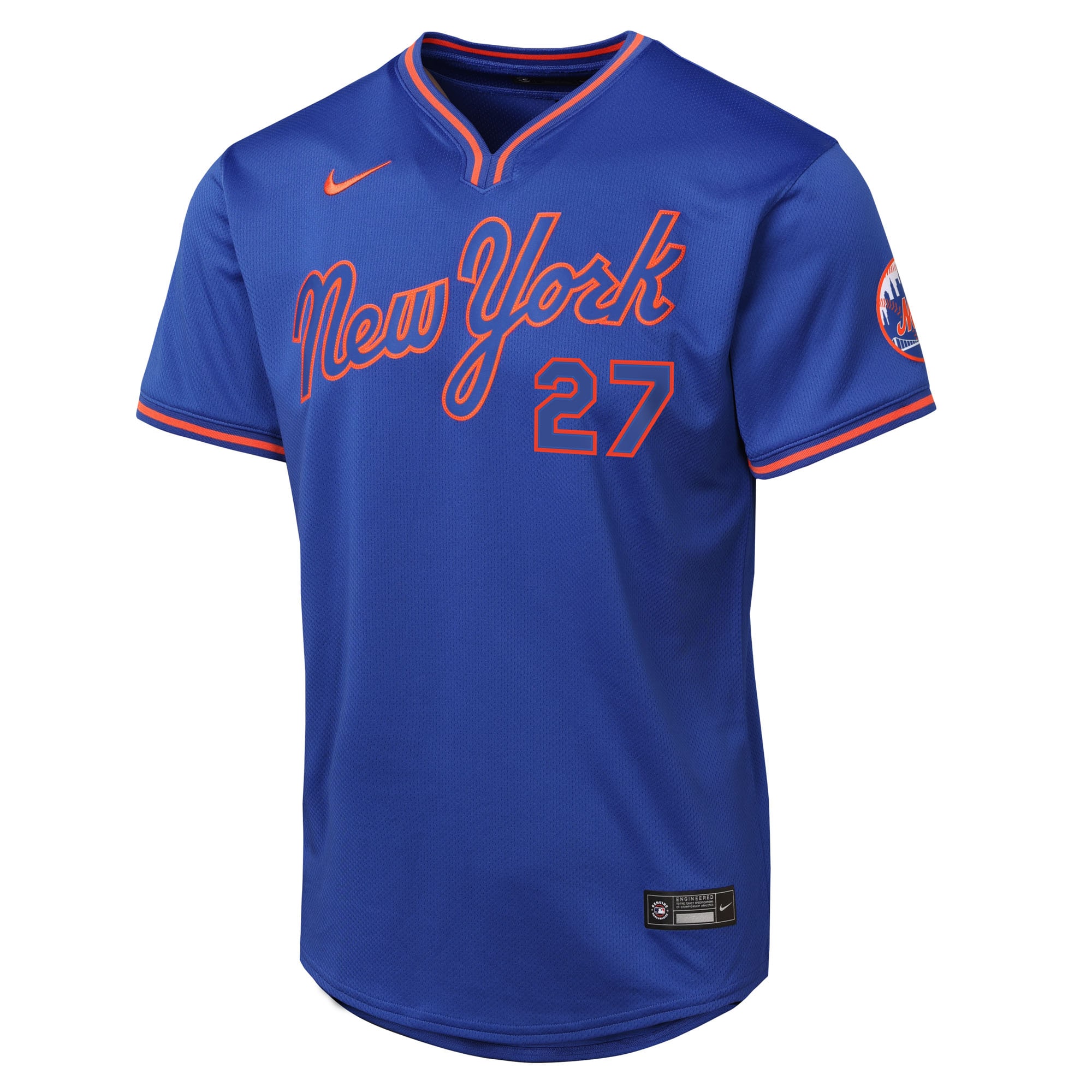 Mark Vientos New York Mets Nike Youth Alternate 2 Limited Jersey – Royal