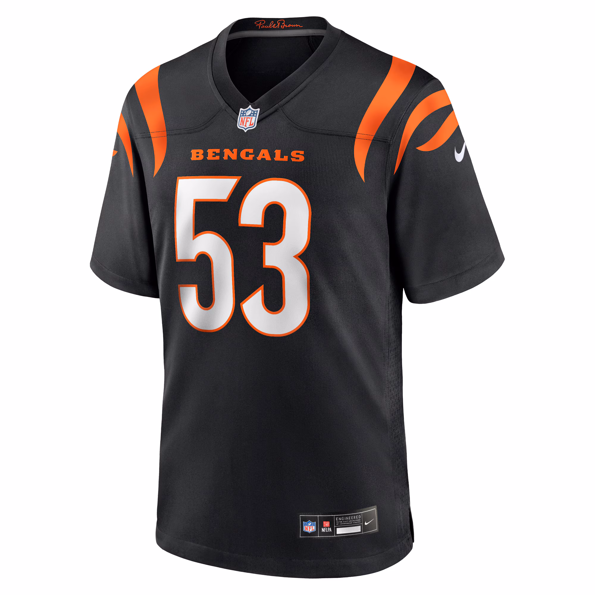 Boye Mafe Cincinnati Bengals Nike Team Game Jersey -  Black