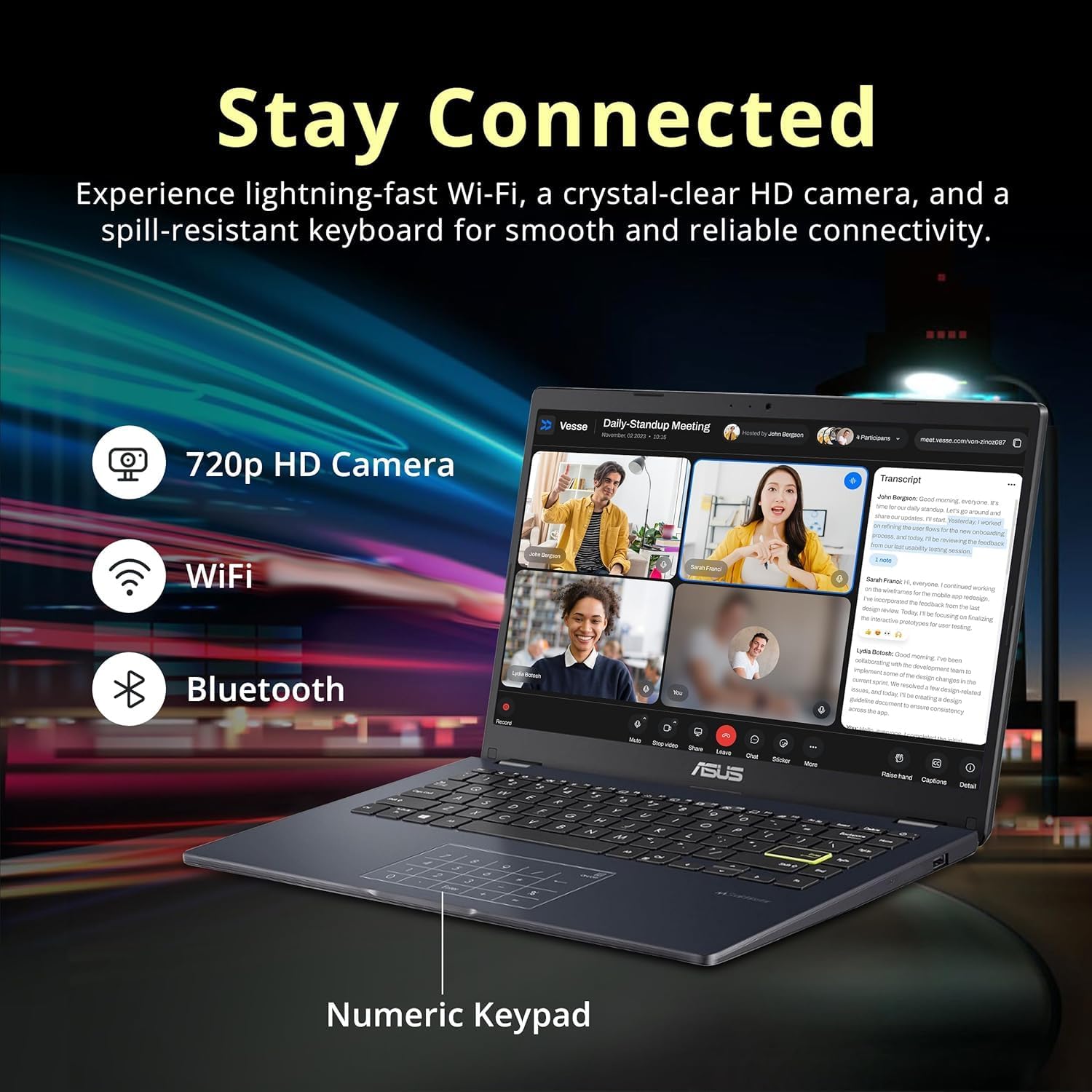 ASUS 2024 Business Laptop, 14