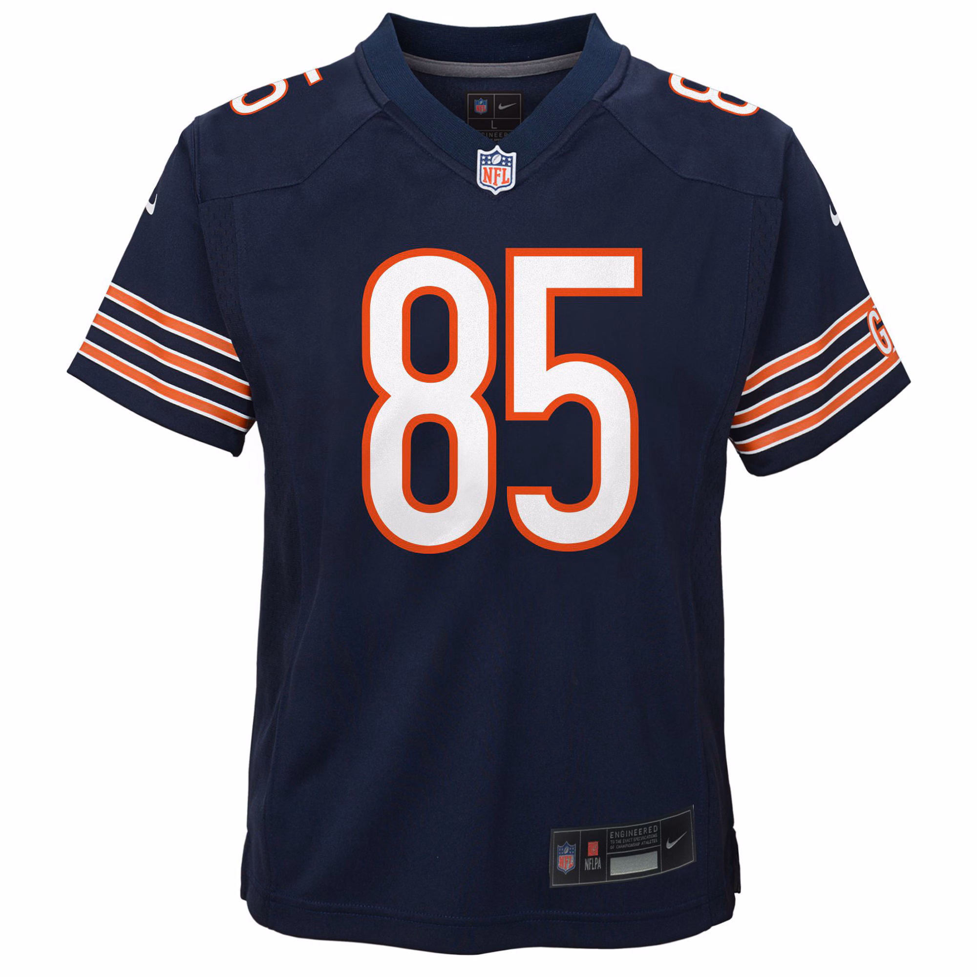 Cole Kmet Chicago Bears Nike Youth Team Game Jersey - Navy