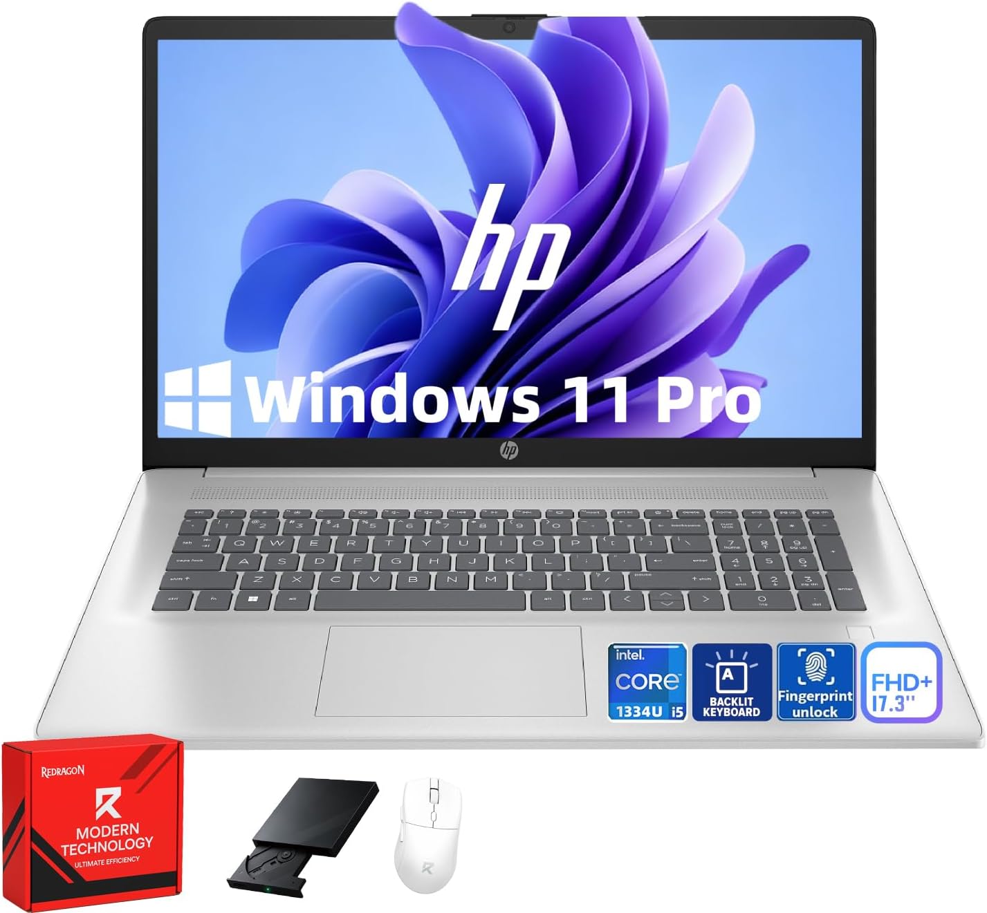 HP 17t Laptop Computer, 17.3
