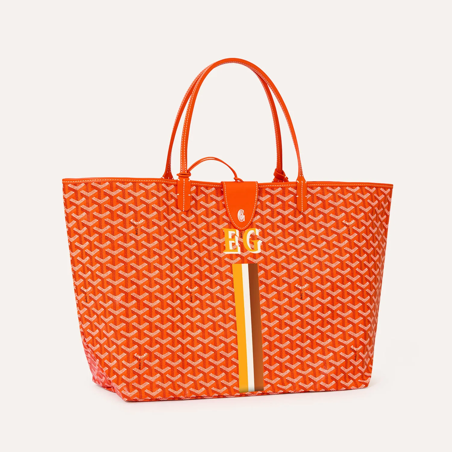 Saint Louis GM bag Stripes and Initials