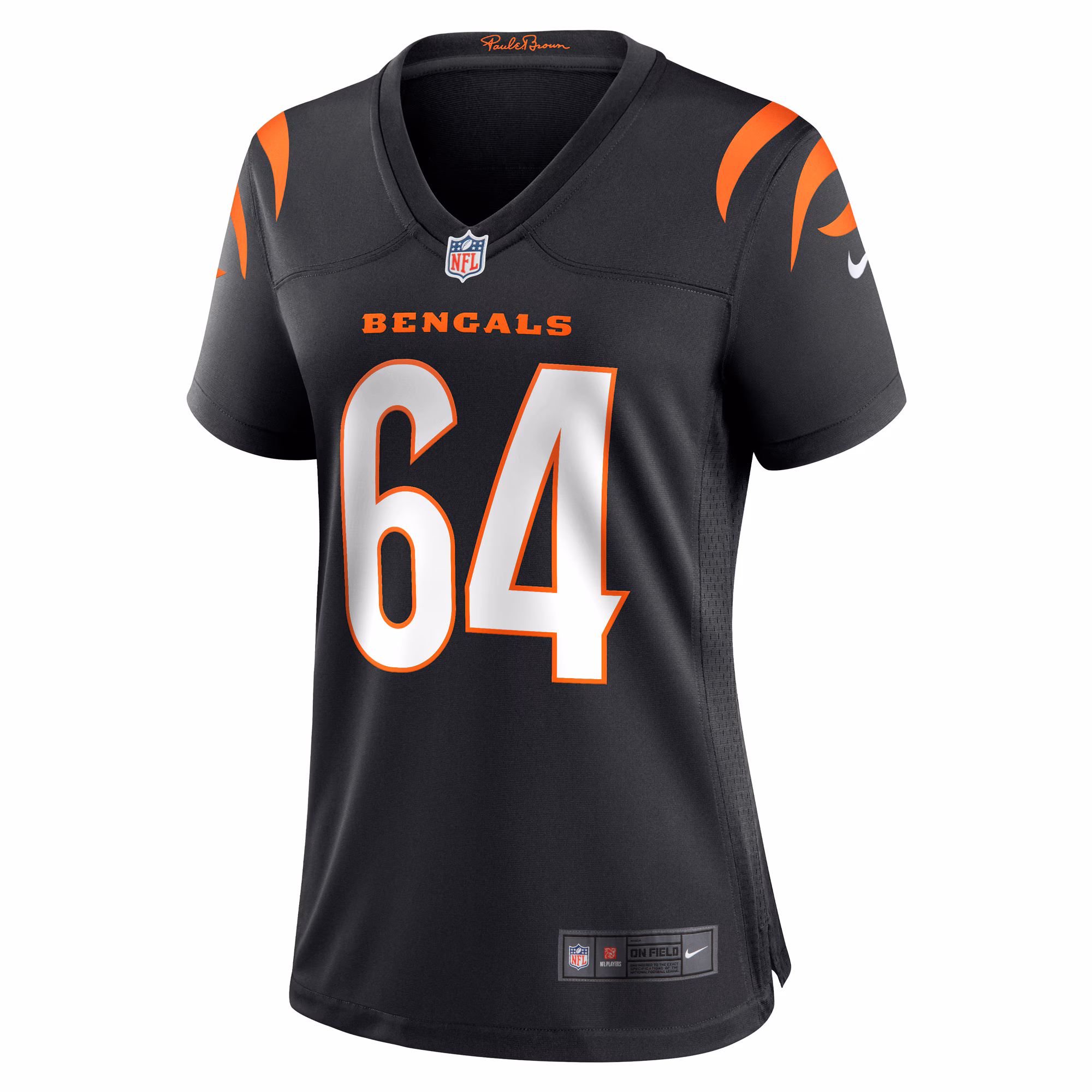Ted Karras Cincinnati Bengals Nike Women's Game Player Jersey - Black
