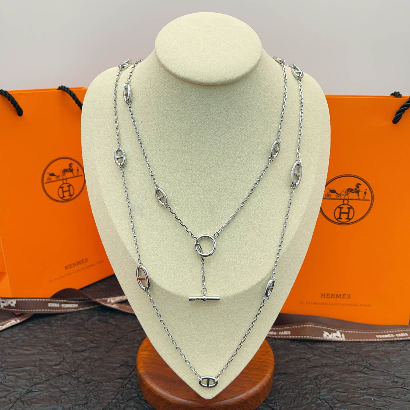 Hermes necklace-31