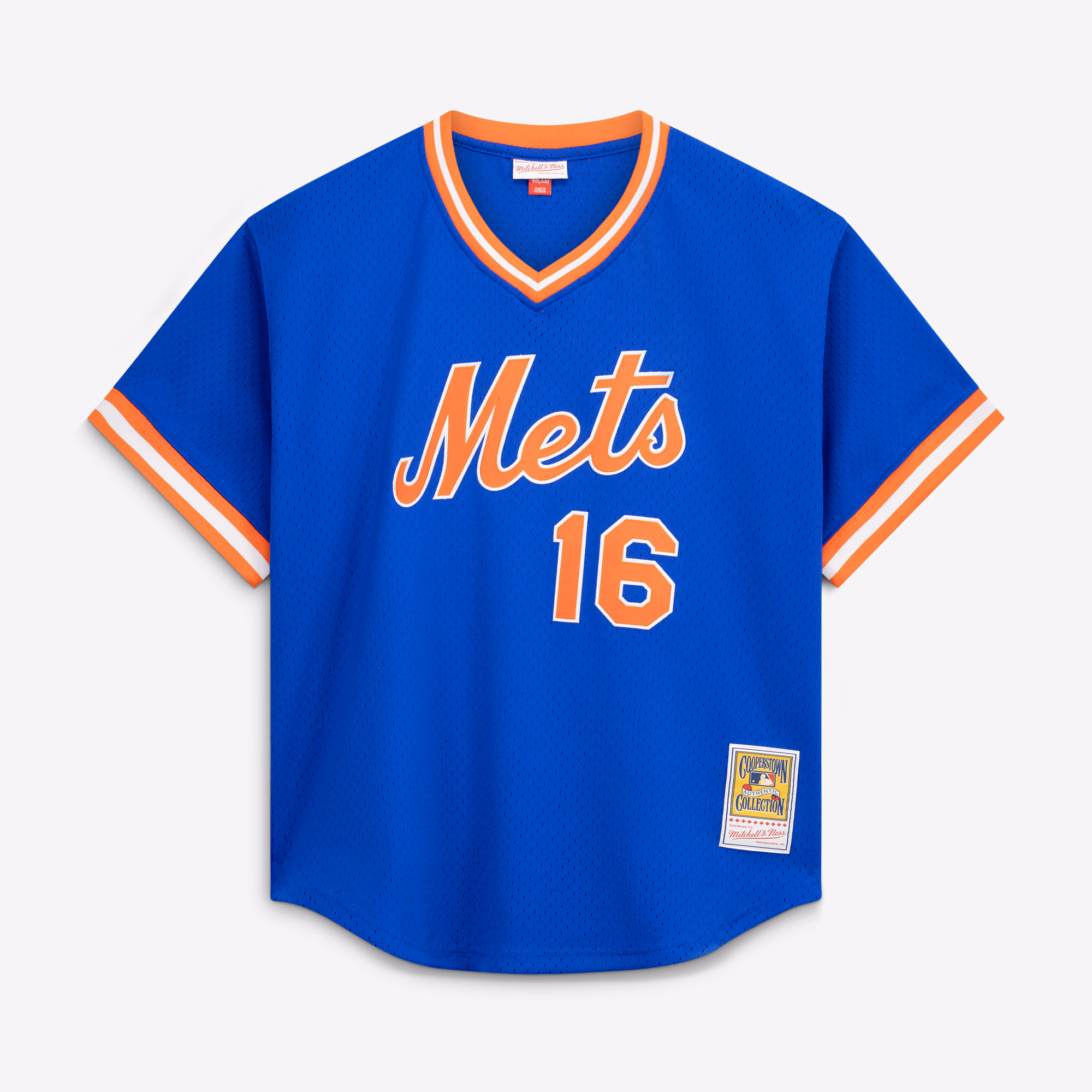 Dwight Gooden New York Mets Mitchell & Ness Authentic Batting Practice Jersey - Royal