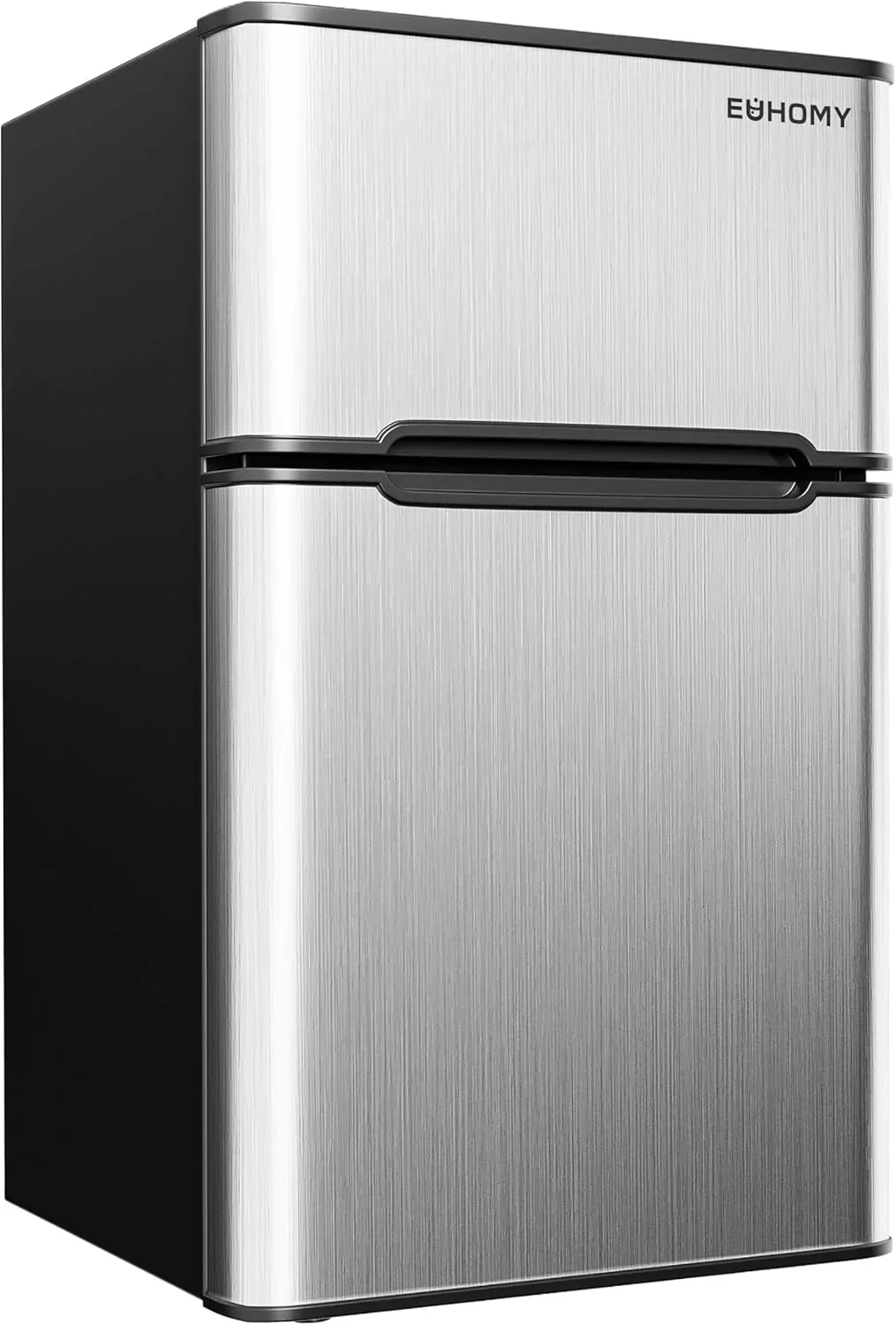3.2 Cu.Ft Mini Fridge with Freezer �� 2-Door Compact Refrigerator for Bedroom, Dorm, Office or Apartment, Silver3.2 Cu.Ft Mini Fridge with Freezer �� 2-Door Compact Refrigerator for Bedroom, Dorm, Office or Apartment, Silver