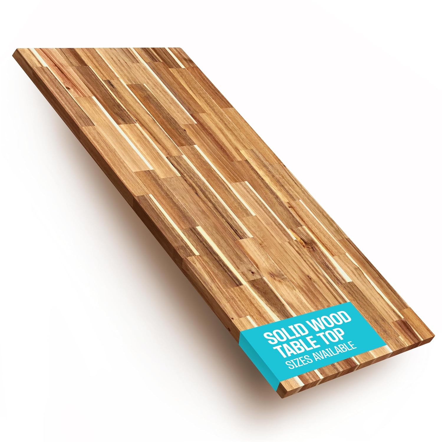 Solid Wood Desk Table Top – Pre-Finished 1.2” Thick Tabletop - Universal Fit for Standing Desks, Countertops & Workstations (48