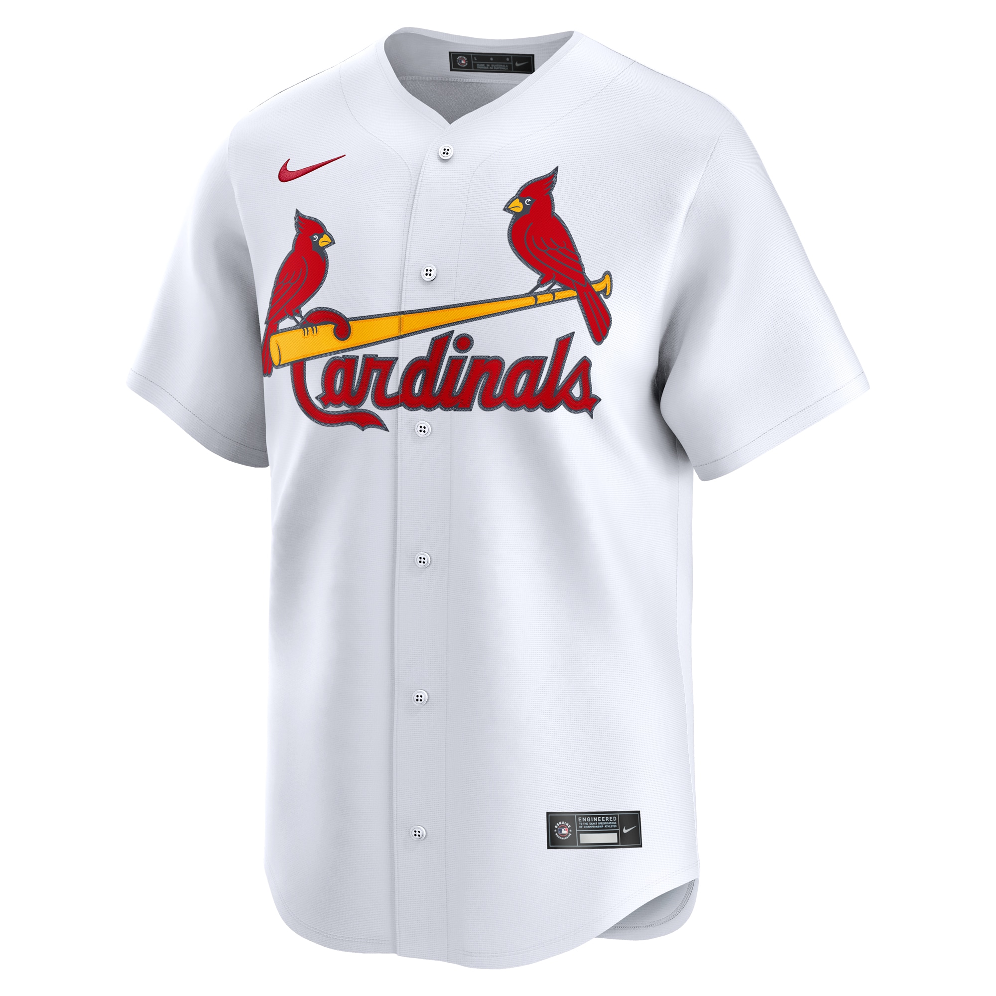 St. Louis Cardinals Nike Home Limited Jersey - White