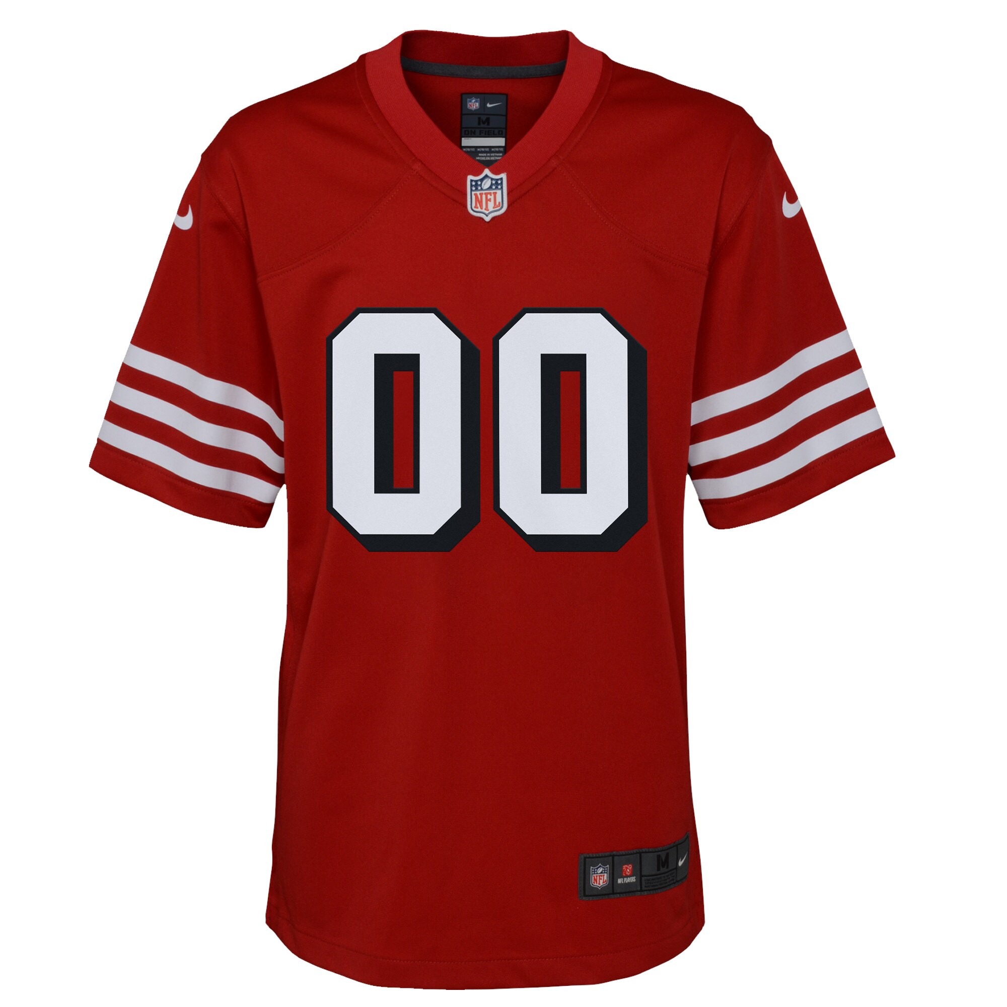 San Francisco 49ers Nike Youth Alternate Custom Game Jersey - Scarlet