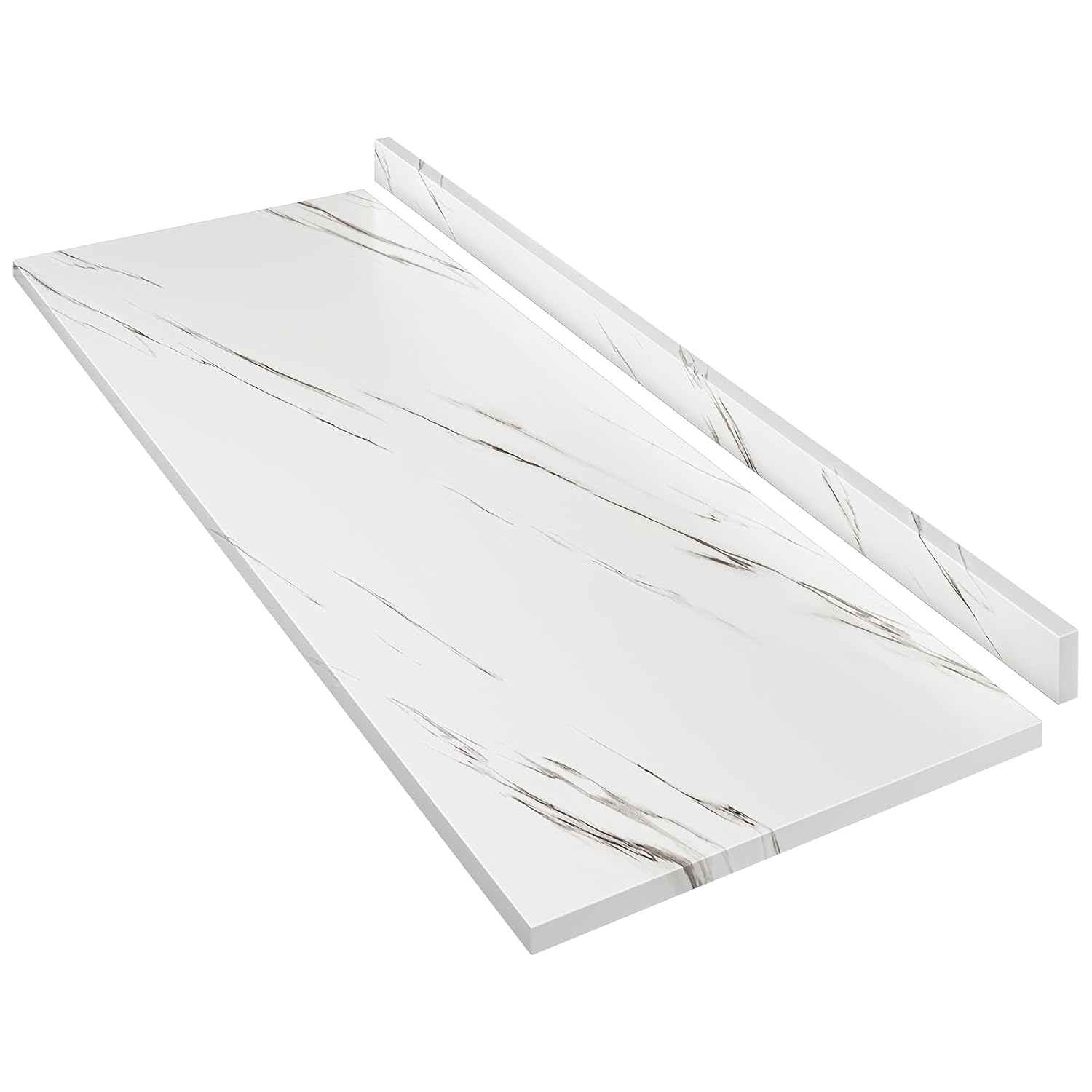 ROOMTEC Laminate Countertop, Wood Countertop for DIY, Table Top, Washer Dryer Counter Top, 72