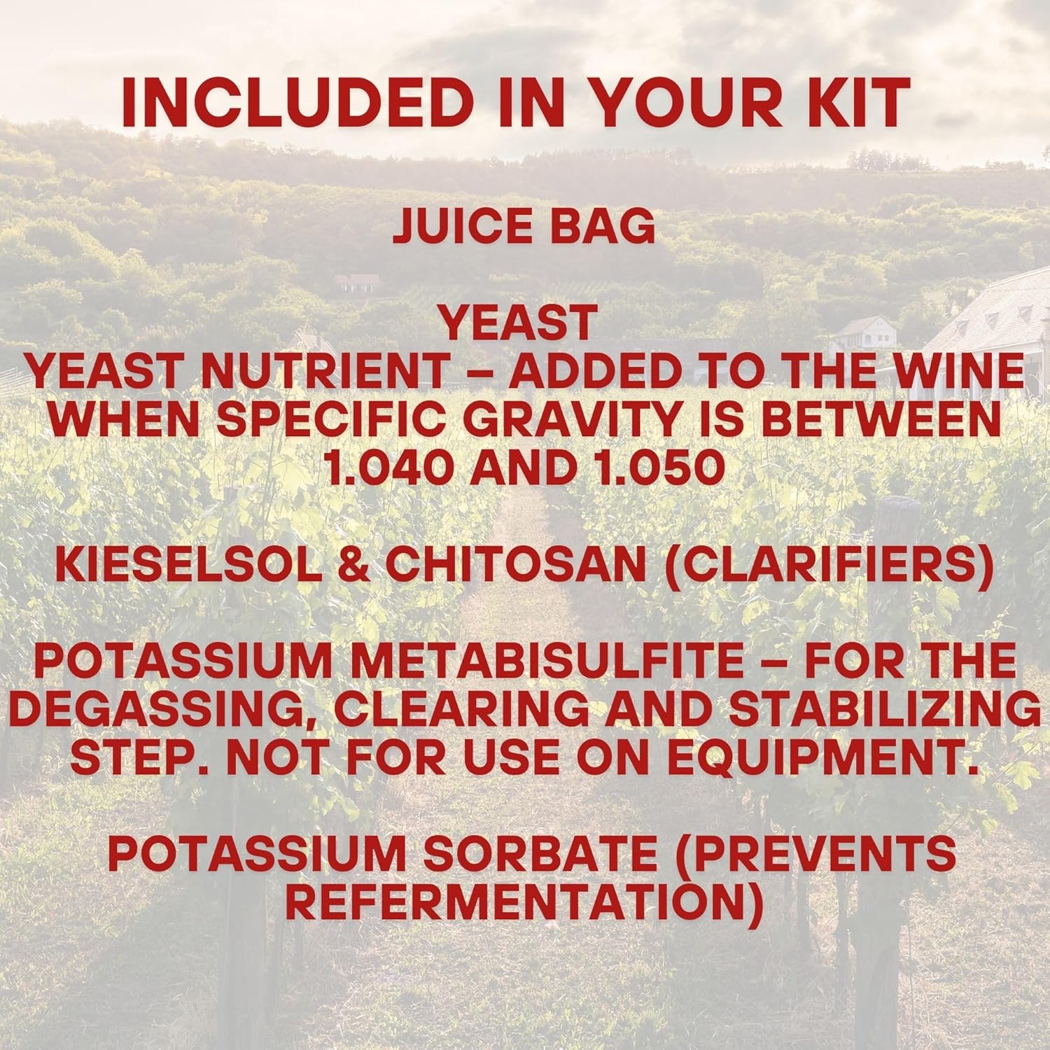 Master Vintner™ Winemaker's Reserve™ Wine Recipe Kit Makes 6 Gallons (Italian Nebbiolo)