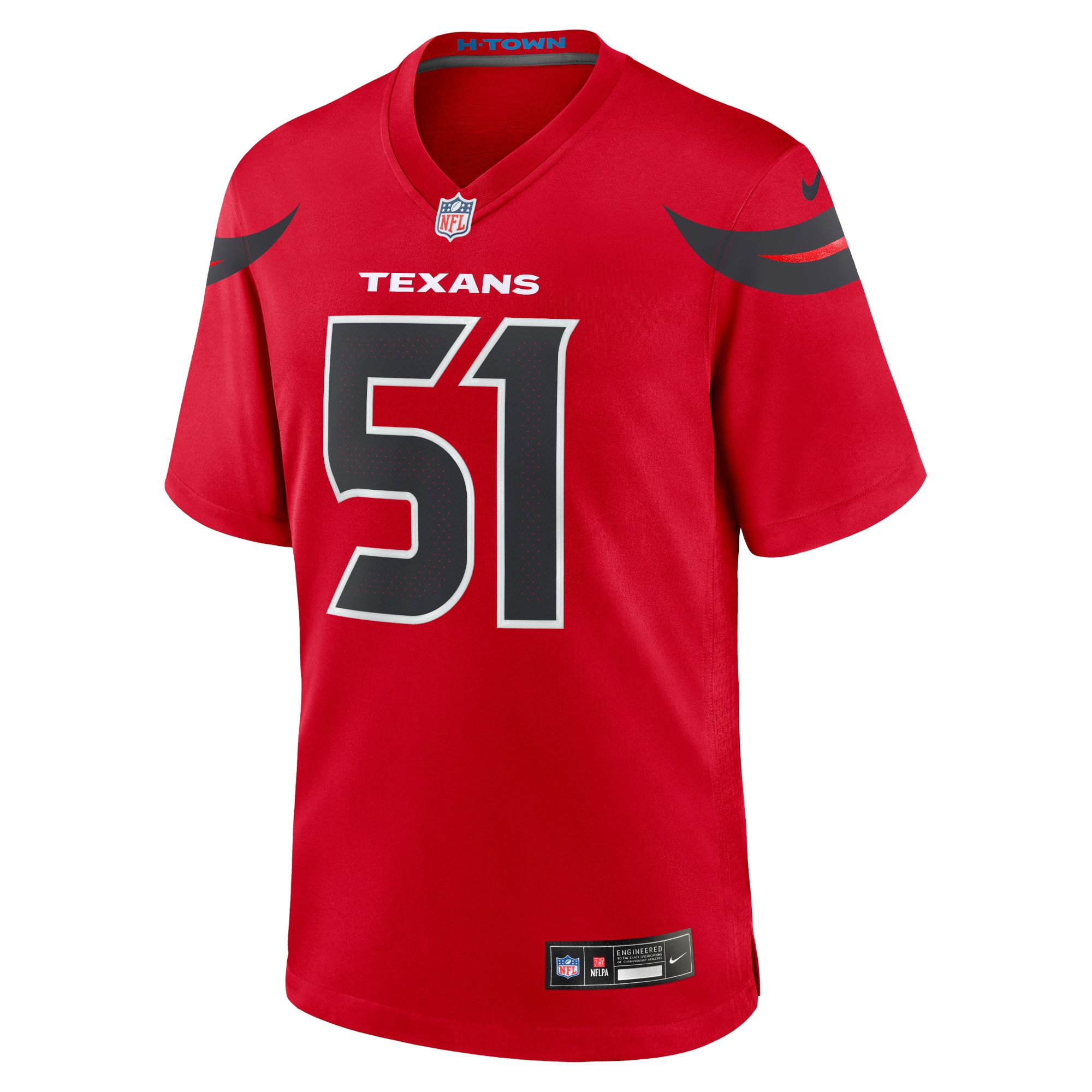 Will Anderson Jr. Houston Texans Nike Alternate Game Jersey - Red