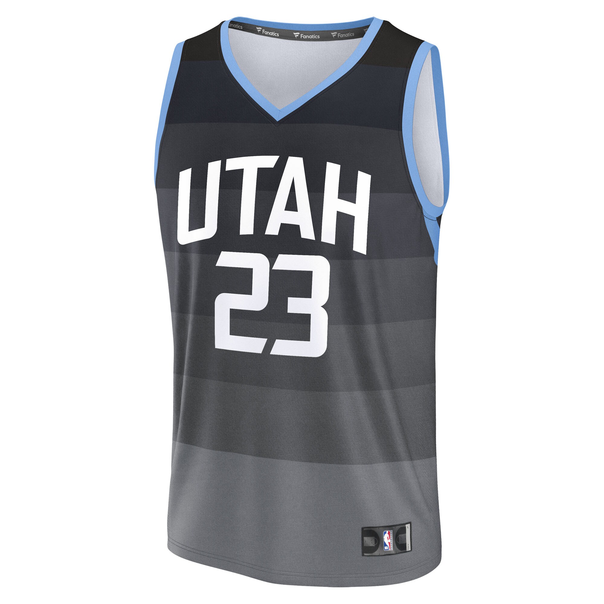 Lauri Markkanen Utah Jazz Fanatics Youth Fast Break Jersey - City Edition - Black