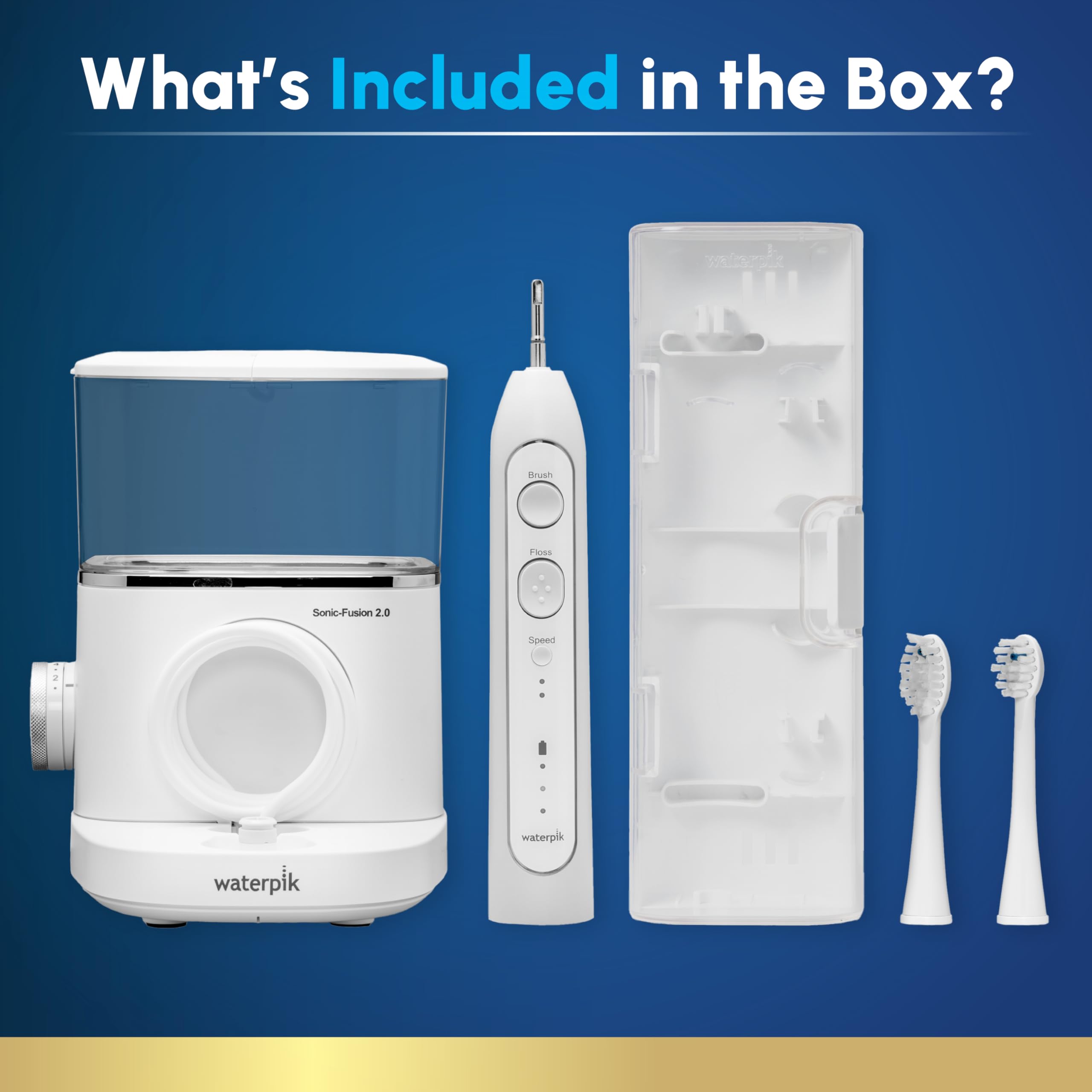 WATERPIK Sonic-Fusion 2.0 Electric Toothbrush & Water Flosser