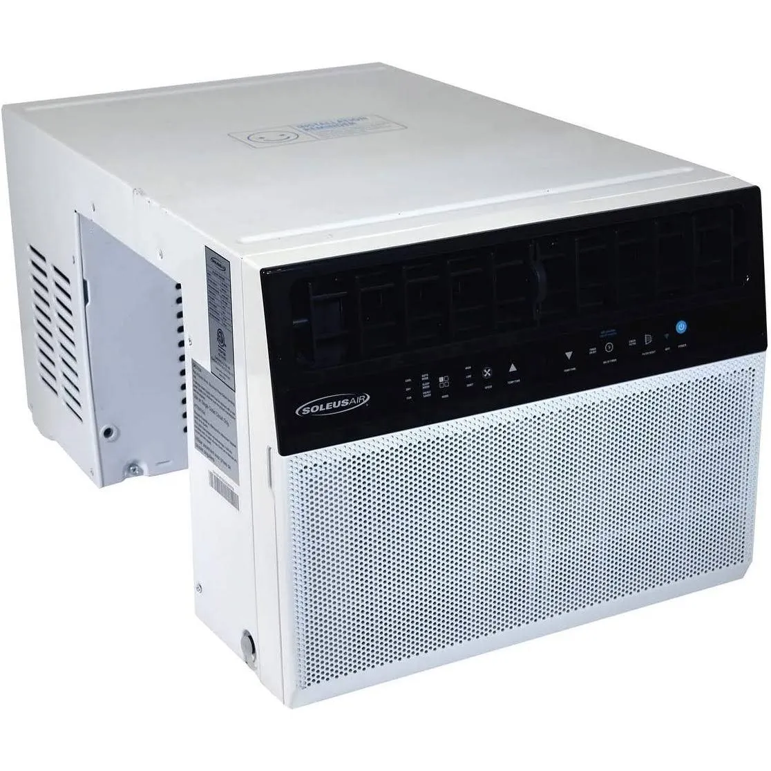 Soleus Air 8,000 BTU Hybrid (saddle) Window Air Conditioner with WiFi - 8,000 BTU (White)