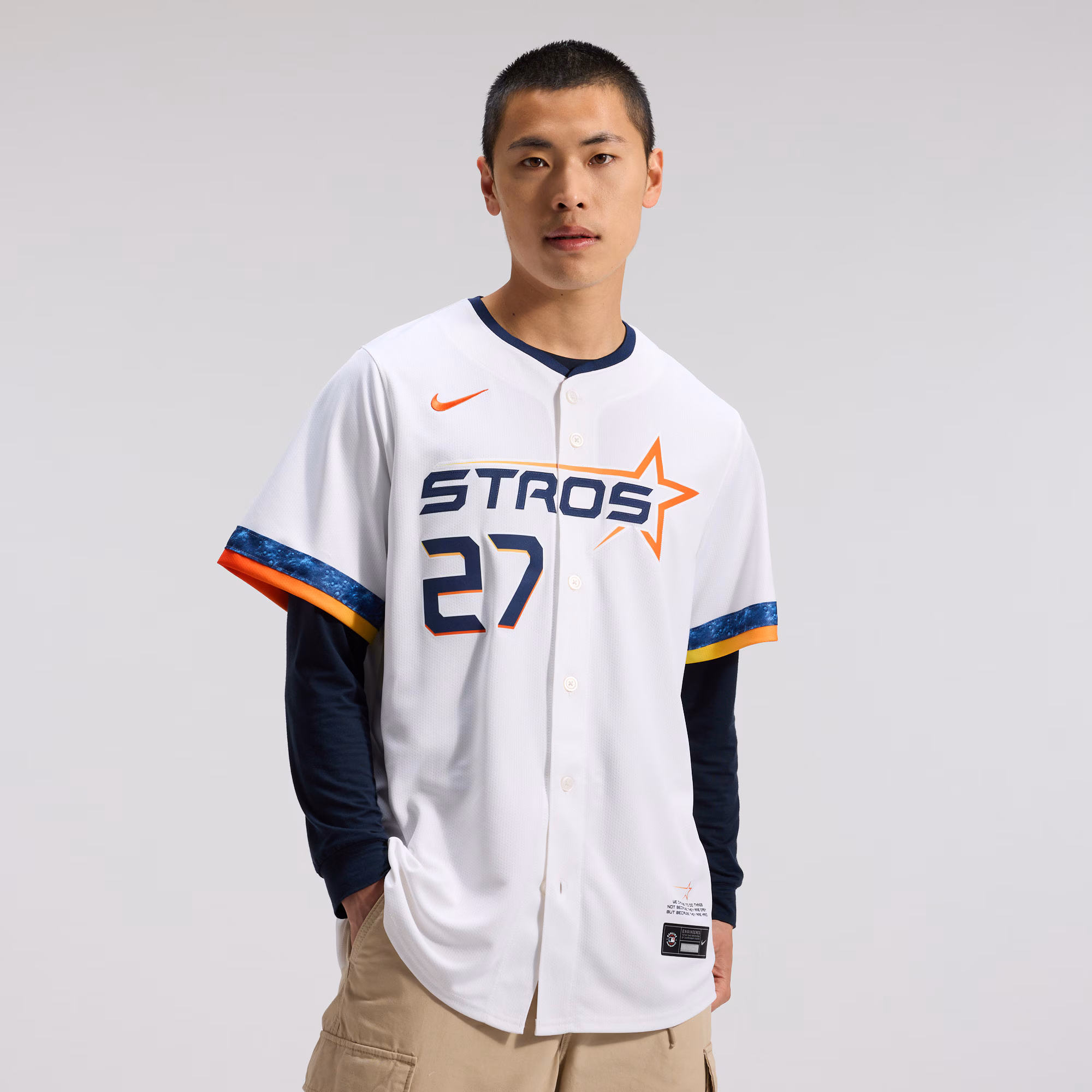 Jose Altuve Houston Astros Nike 2025 City Connect Limited Player Jersey - White