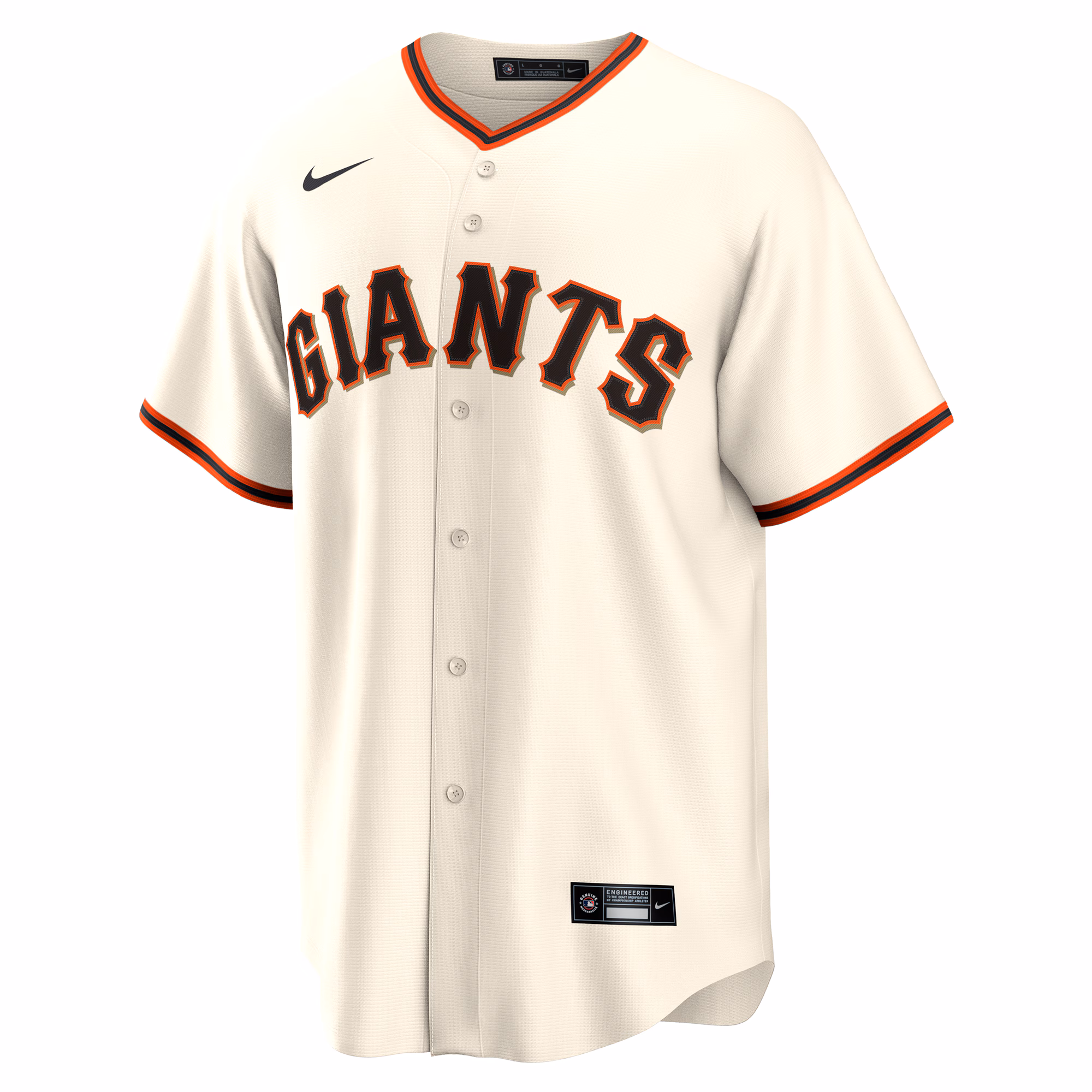 Willy Adames San Francisco Giants Nike Home Replica Jersey - Cream