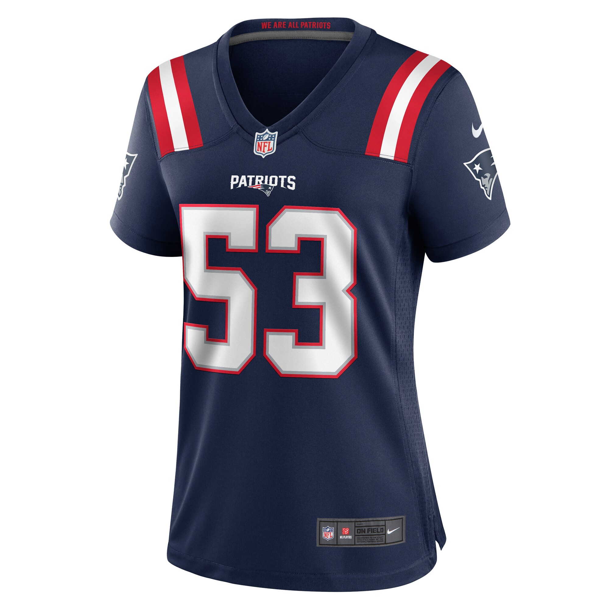 Christian Elliss New England Patriots Nike Women's Game Jersey - Navy