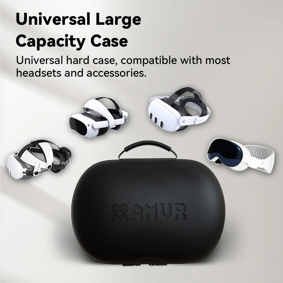 VR Case for Quest 3 & 3S & 2 Sturdy Protection