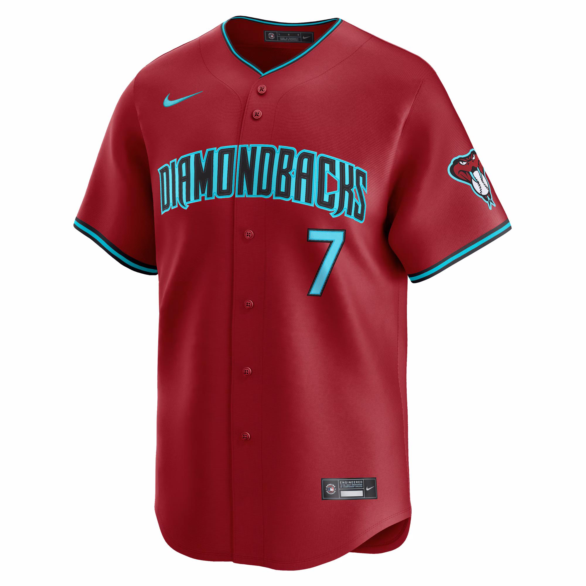 Corbin Carroll Arizona Diamondbacks Nike Alternate Limited Jersey - Red