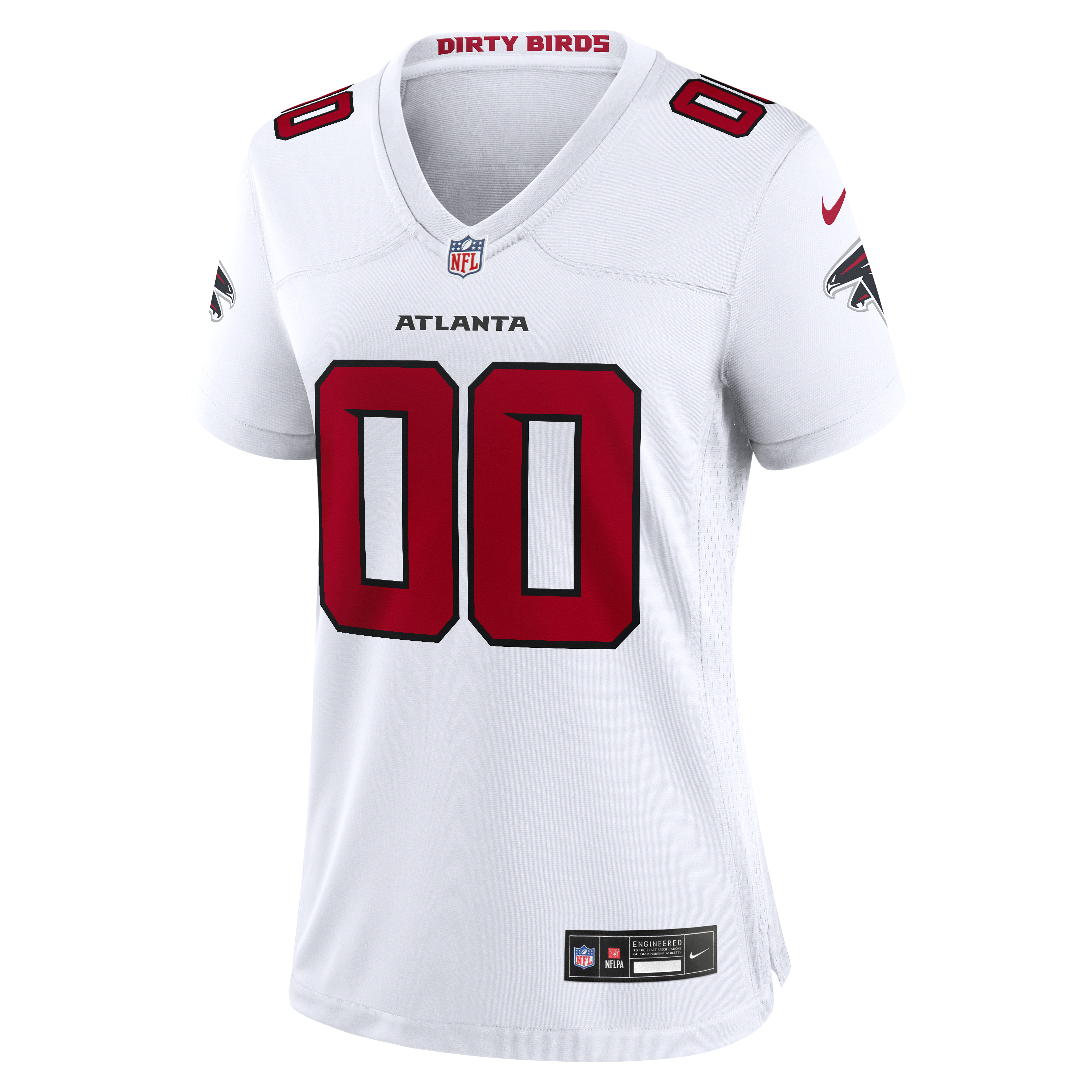 Atlanta Falcons Nike Women's Custom Game Jersey - White