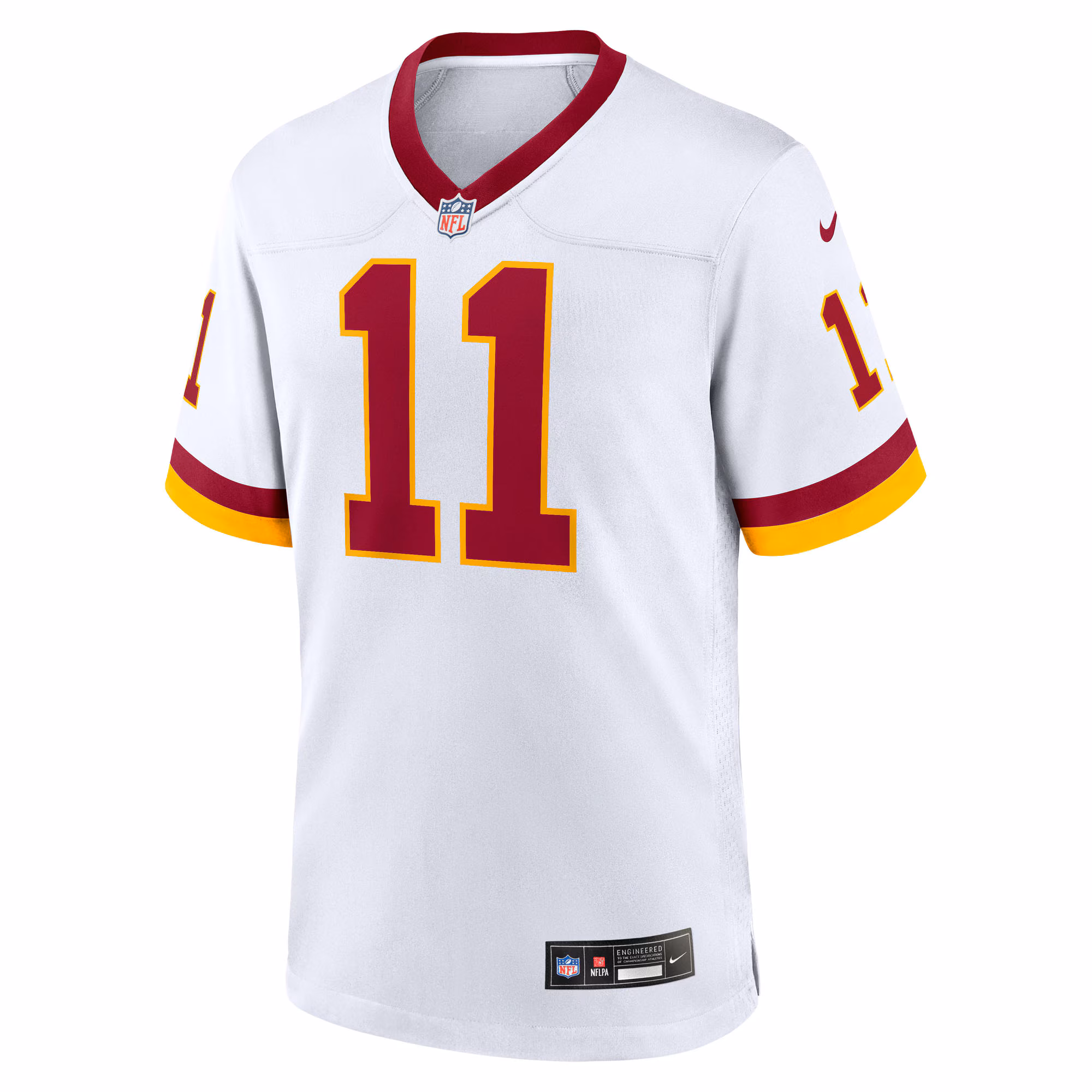 Luke McCaffrey Washington Commanders Nike Game Super Bowl Era Jersey - White