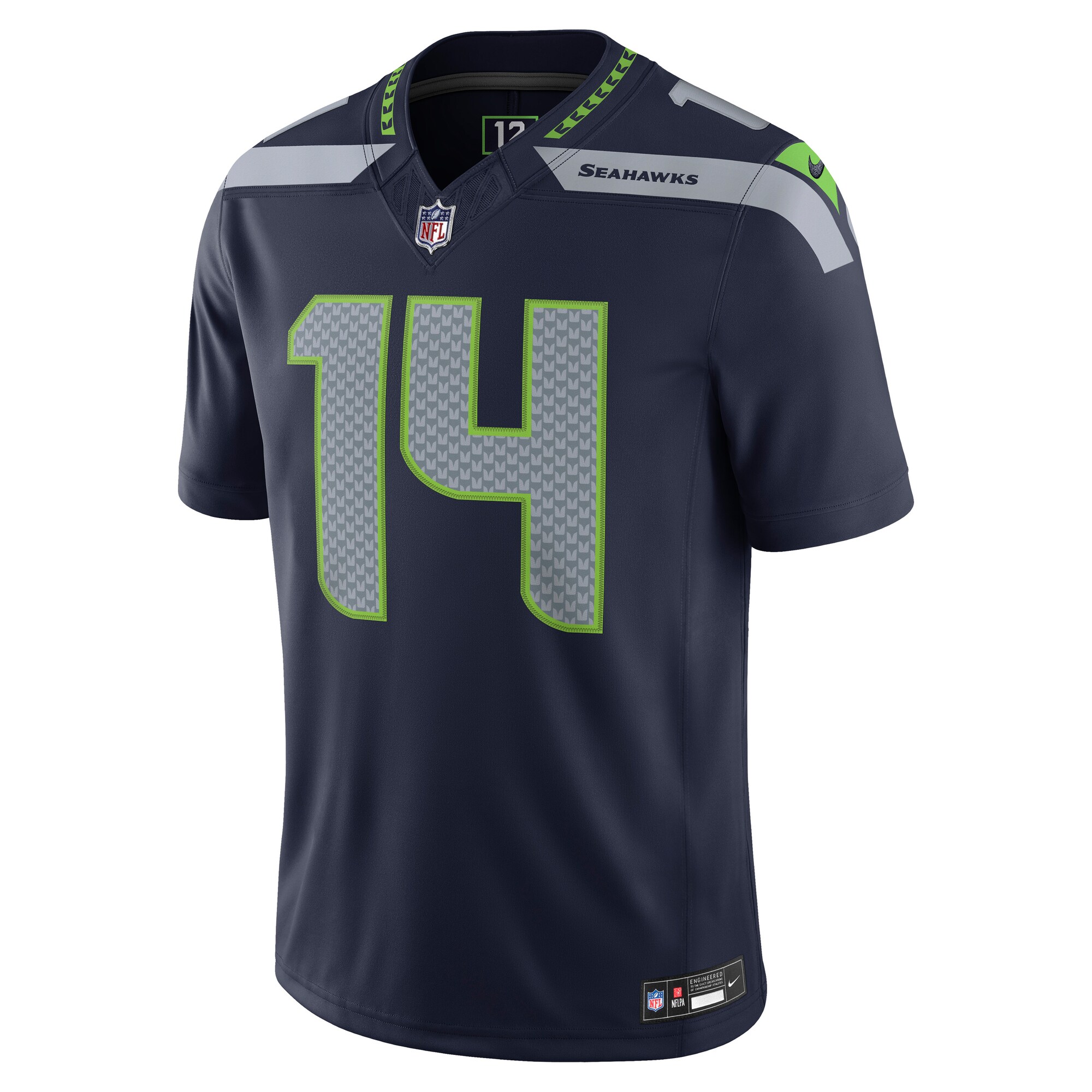 Sam Darnold Seattle Seahawks Nike Vapor F.U.S.E. Stitched Limited Jersey - College Navy