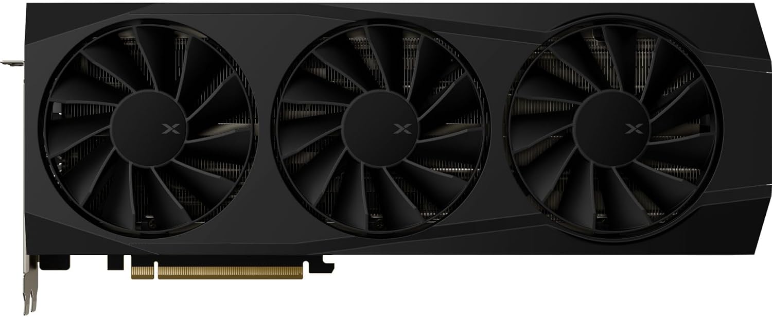 XFX Quicksilver AMD Radeon RX 9070 XT Gaming Edition with 16GB GDDR6 HDMI 3xDP, AMD RDNA 4 RX-97TQICKB9