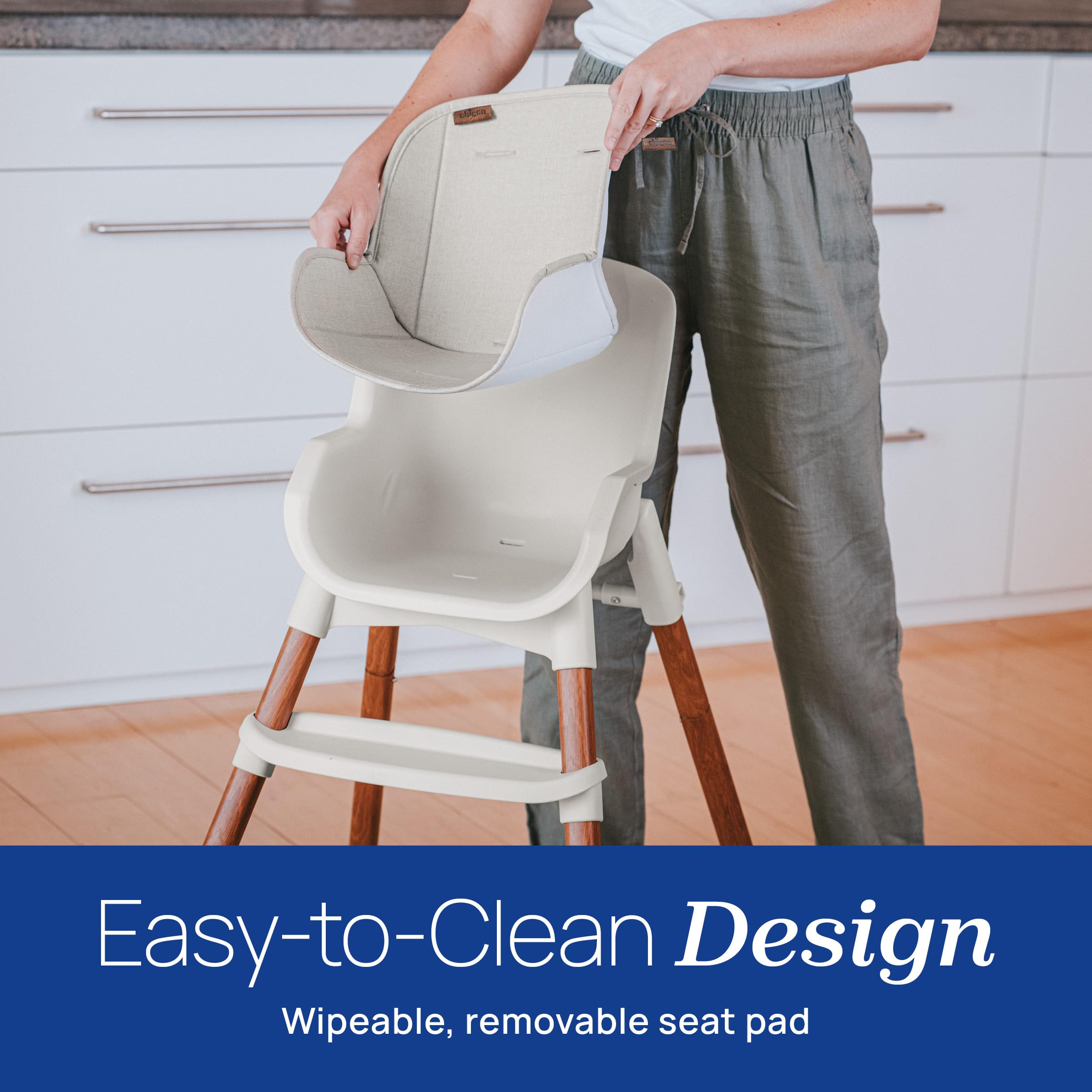 CHICCO Zest LE 4-in-1 Folding High Chair and Stool