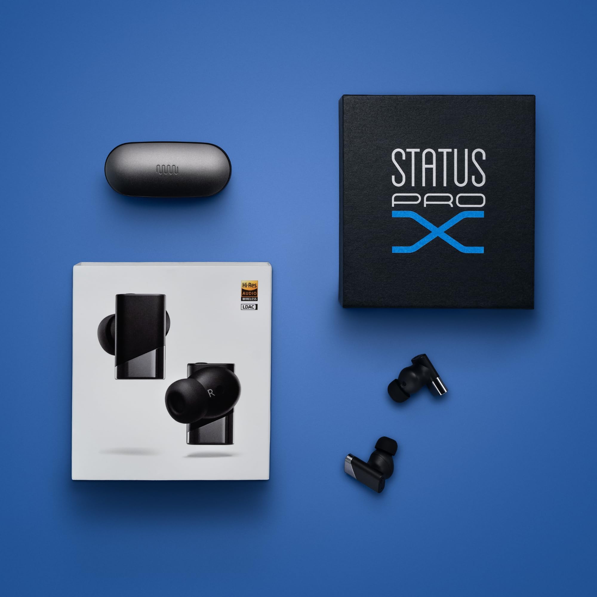 STATUS Pro X Wireless Earbuds - Hi-Res Audio & ANC