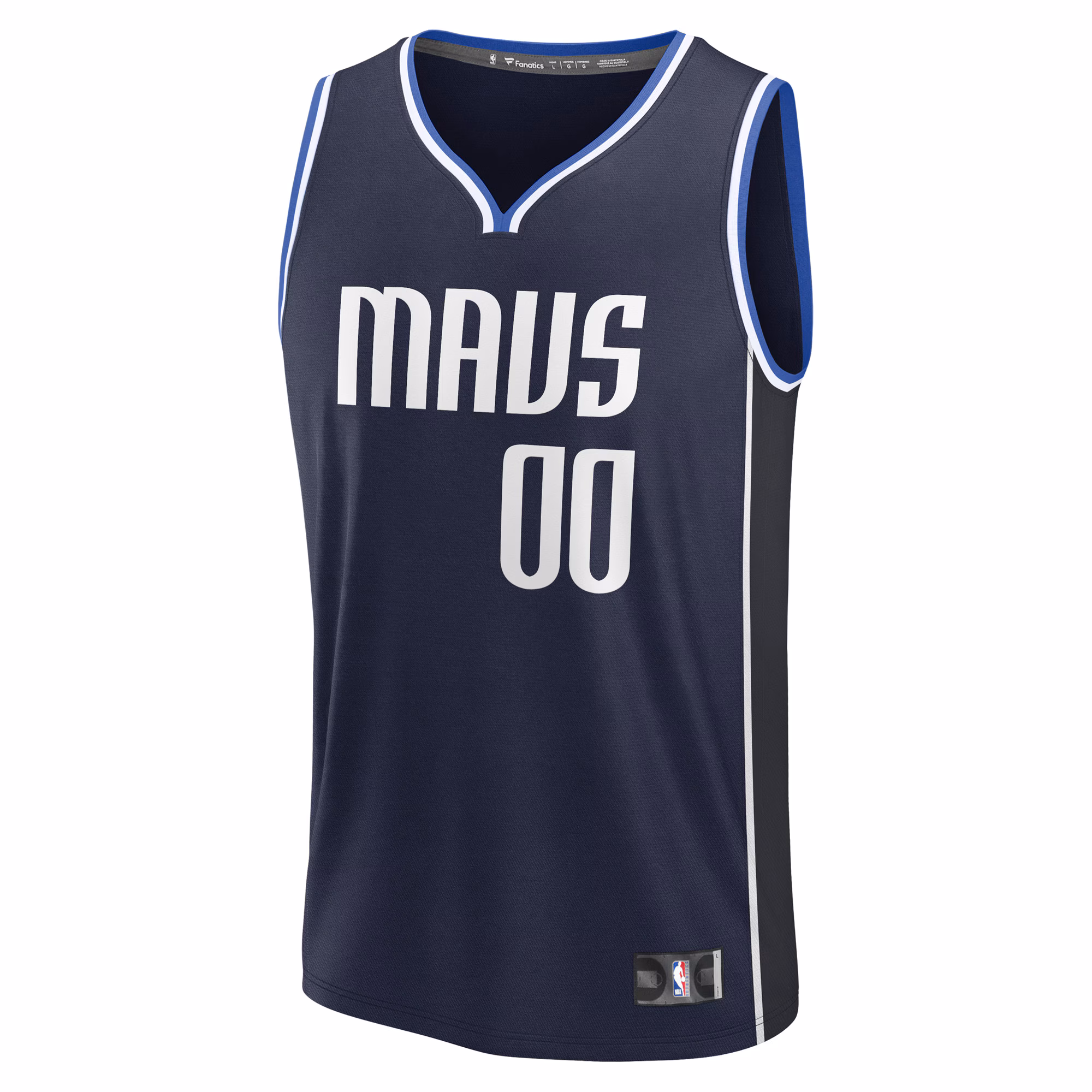 Dallas Mavericks Fanatics Fast Break Custom Jersey - Statement Edition - Navy