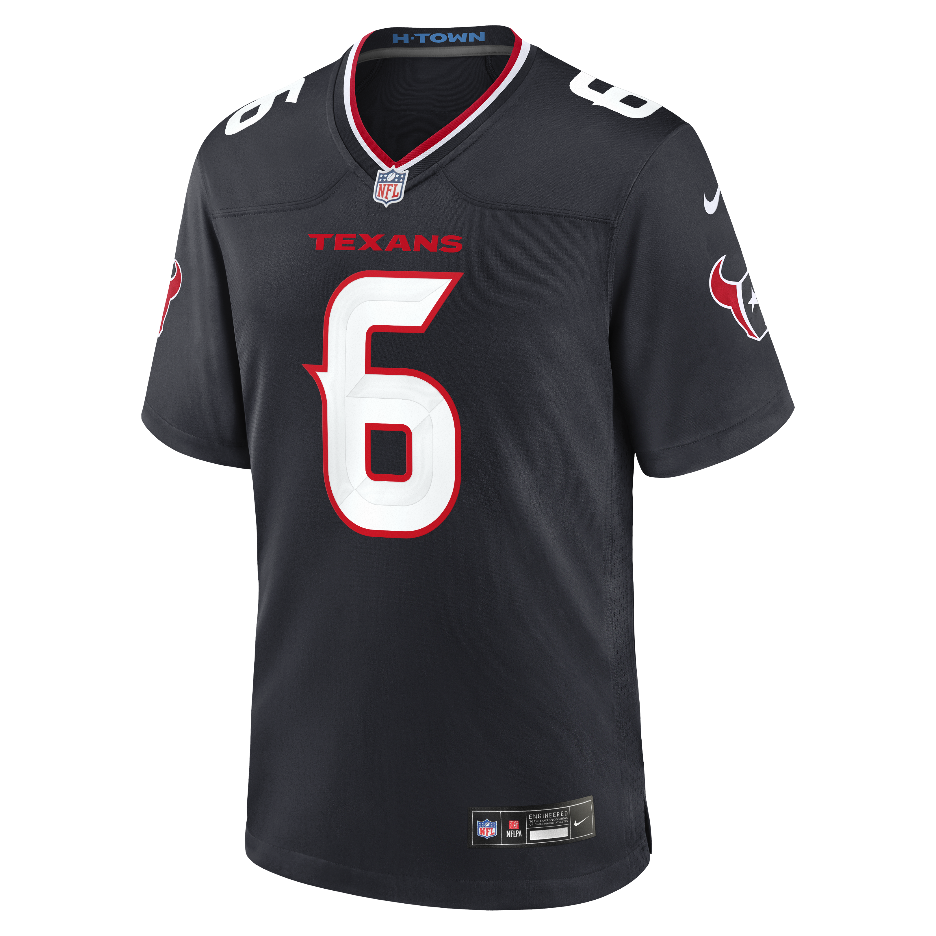 Reed Blankenship Houston Texans Nike Team Game Jersey -  Navy