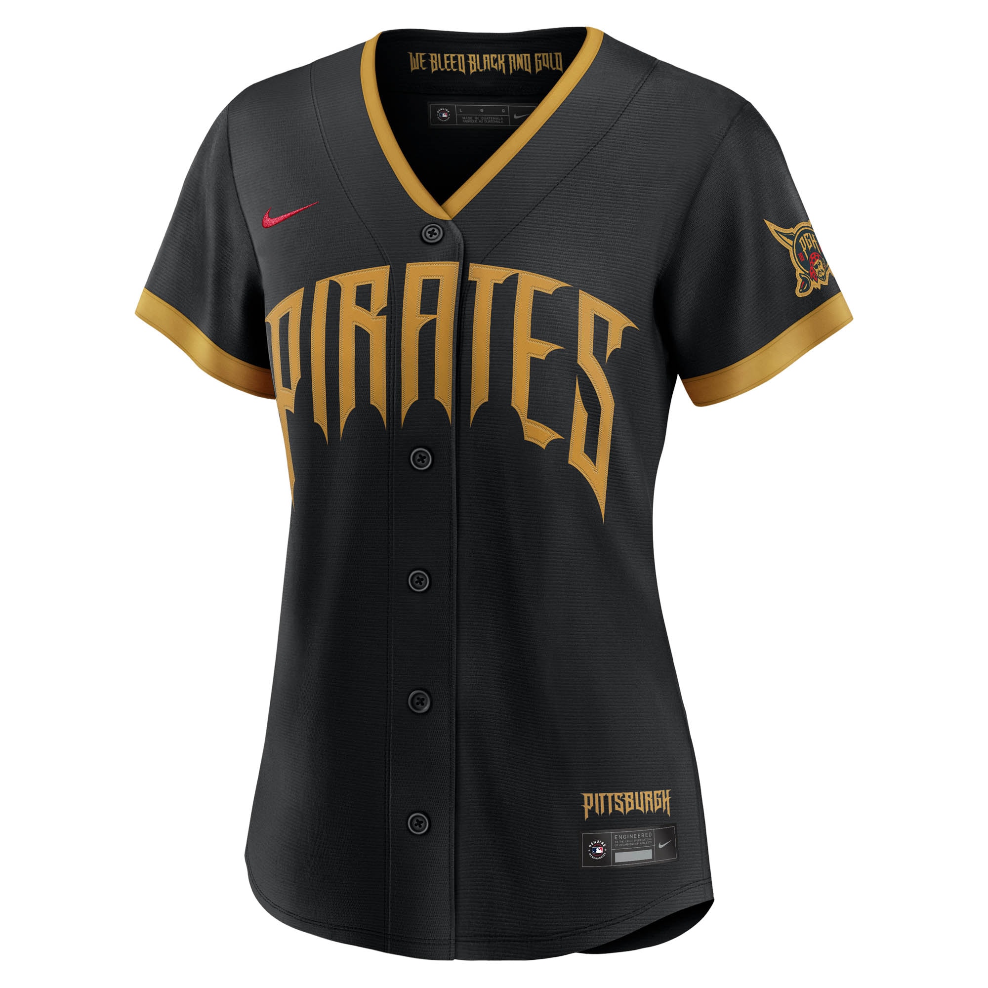 Paul Skenes Pittsburgh Pirates Nike Women's 2026 City Connect Stadium Jersey - Black