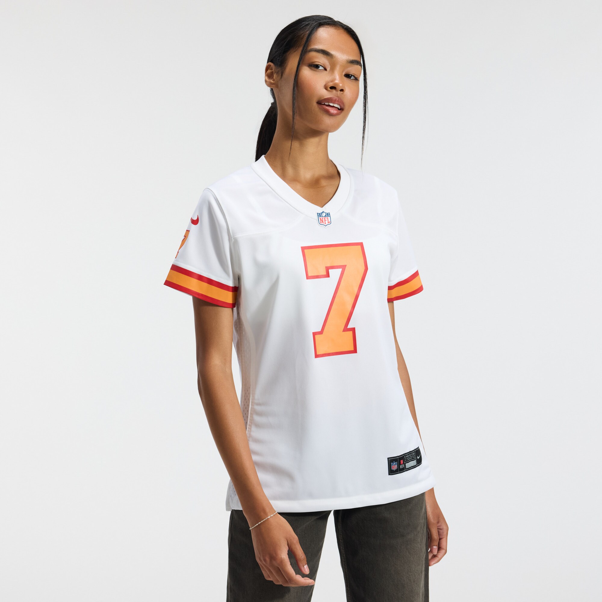 Bucky Irving '76 Tampa Bay Buccaneers Nike Women's  Game Jersey - White