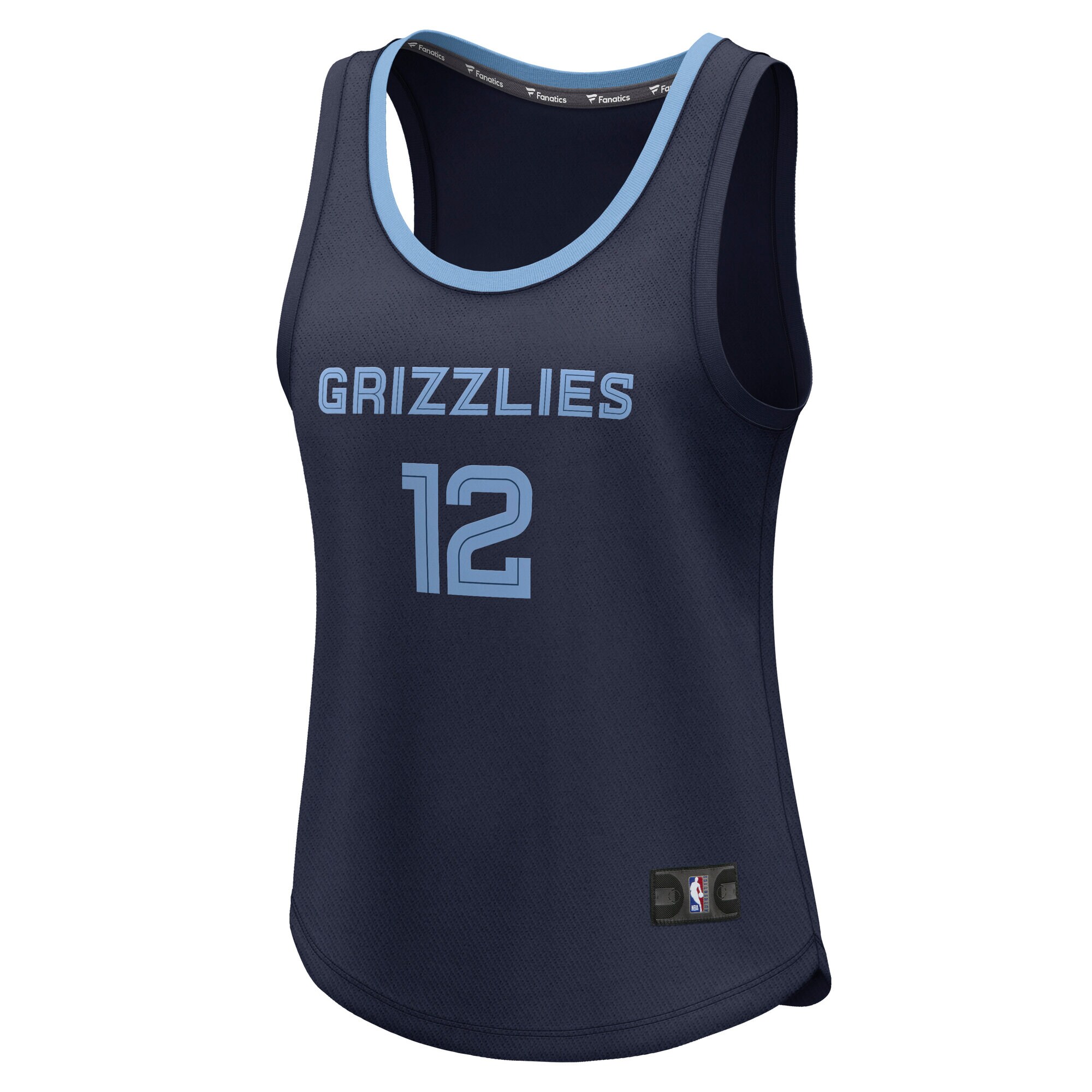 Ja Morant Memphis Grizzlies Fanatics Women's Fast Break Player Jersey - Icon Edition - Navy