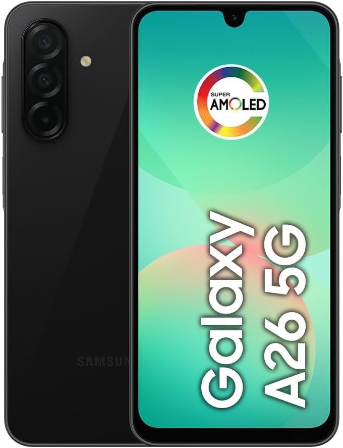Samsung Galaxy A26 5G 2025 with AI | 256GB, 8GB, Dual SIM | 6.7