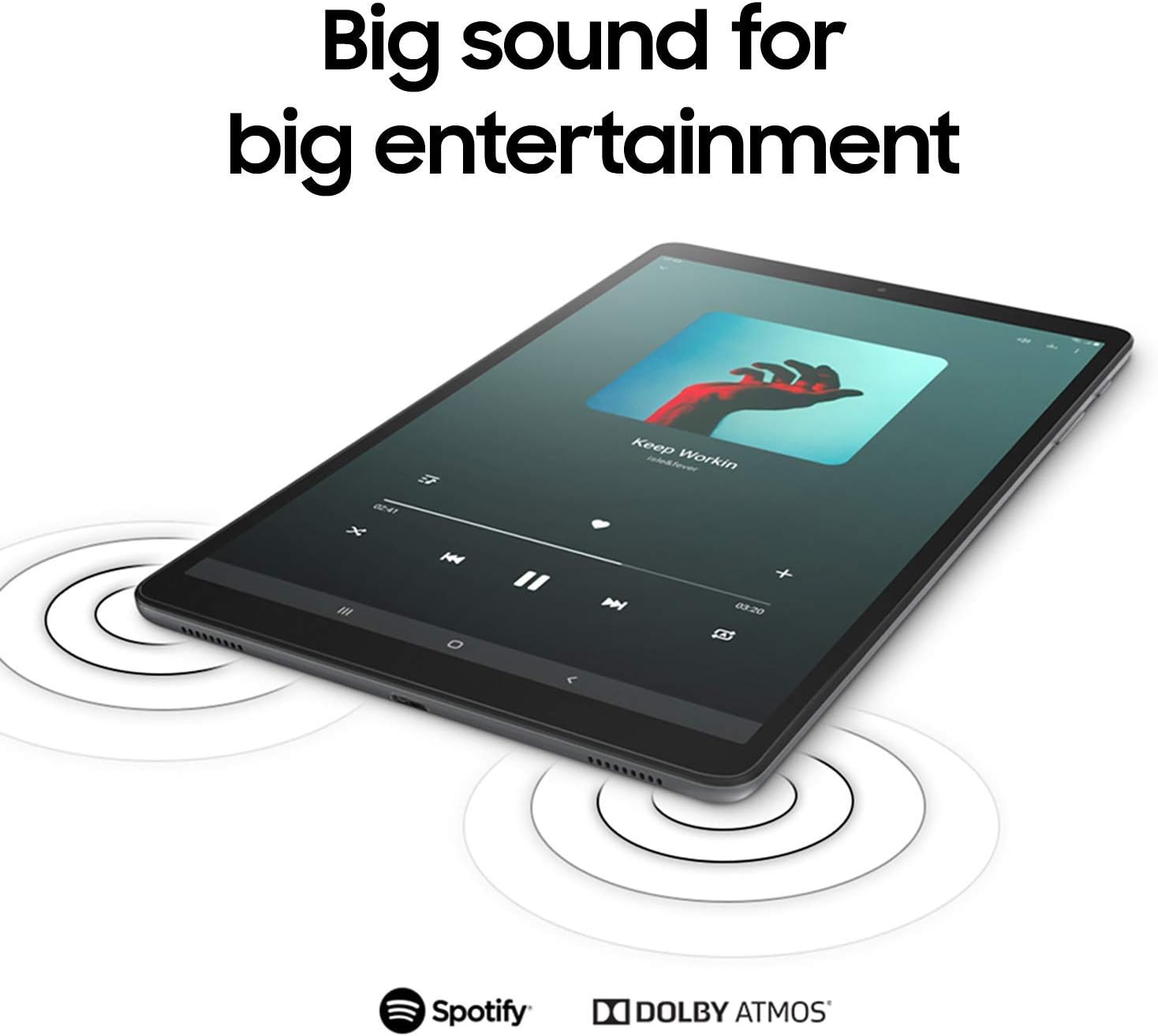 Samsung Galaxy Tab A 10.1 32 GB WiFi Tablet Black (2019) (Renewed)