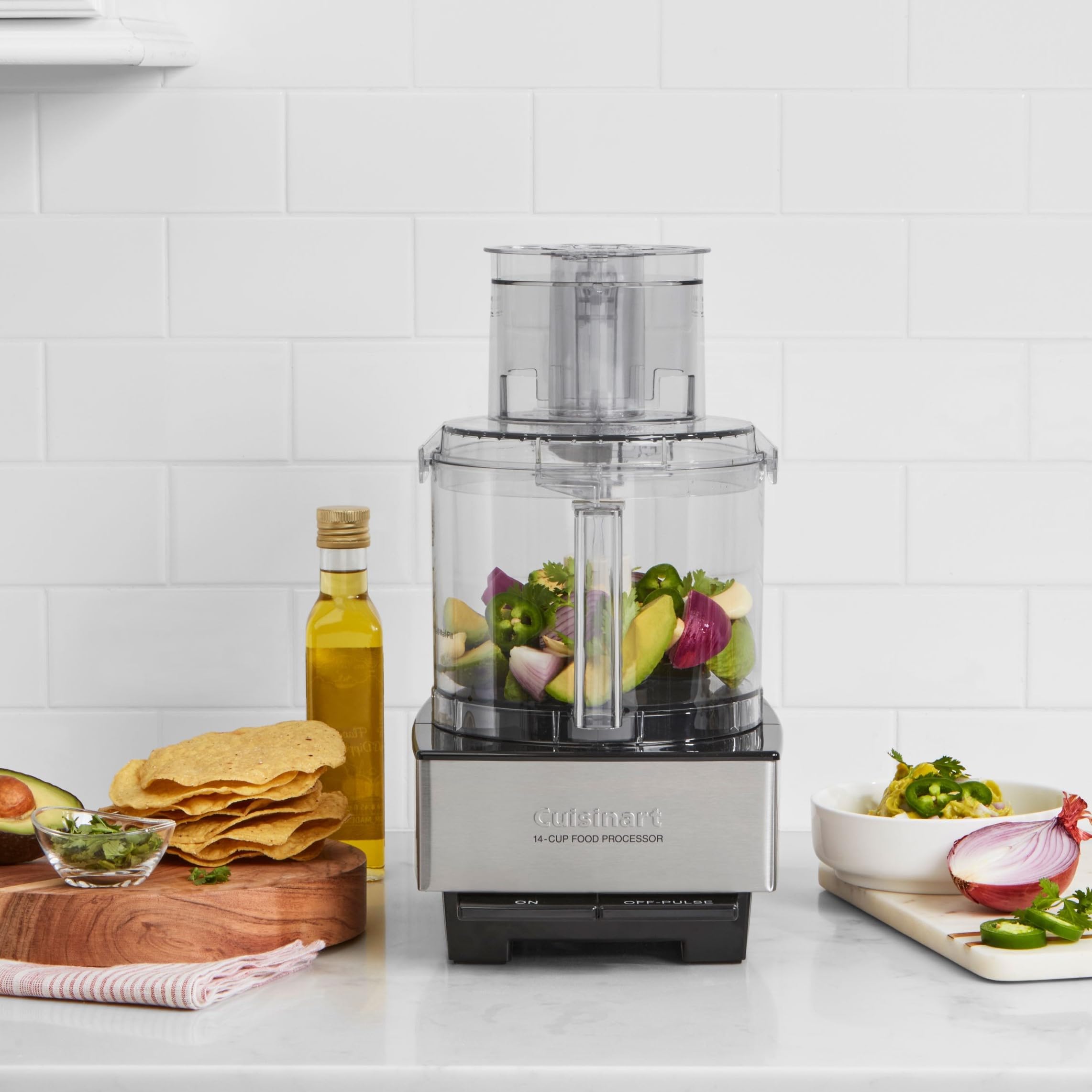 CUISINART 14-Cup Stainless Steel Food Processor for Cooking