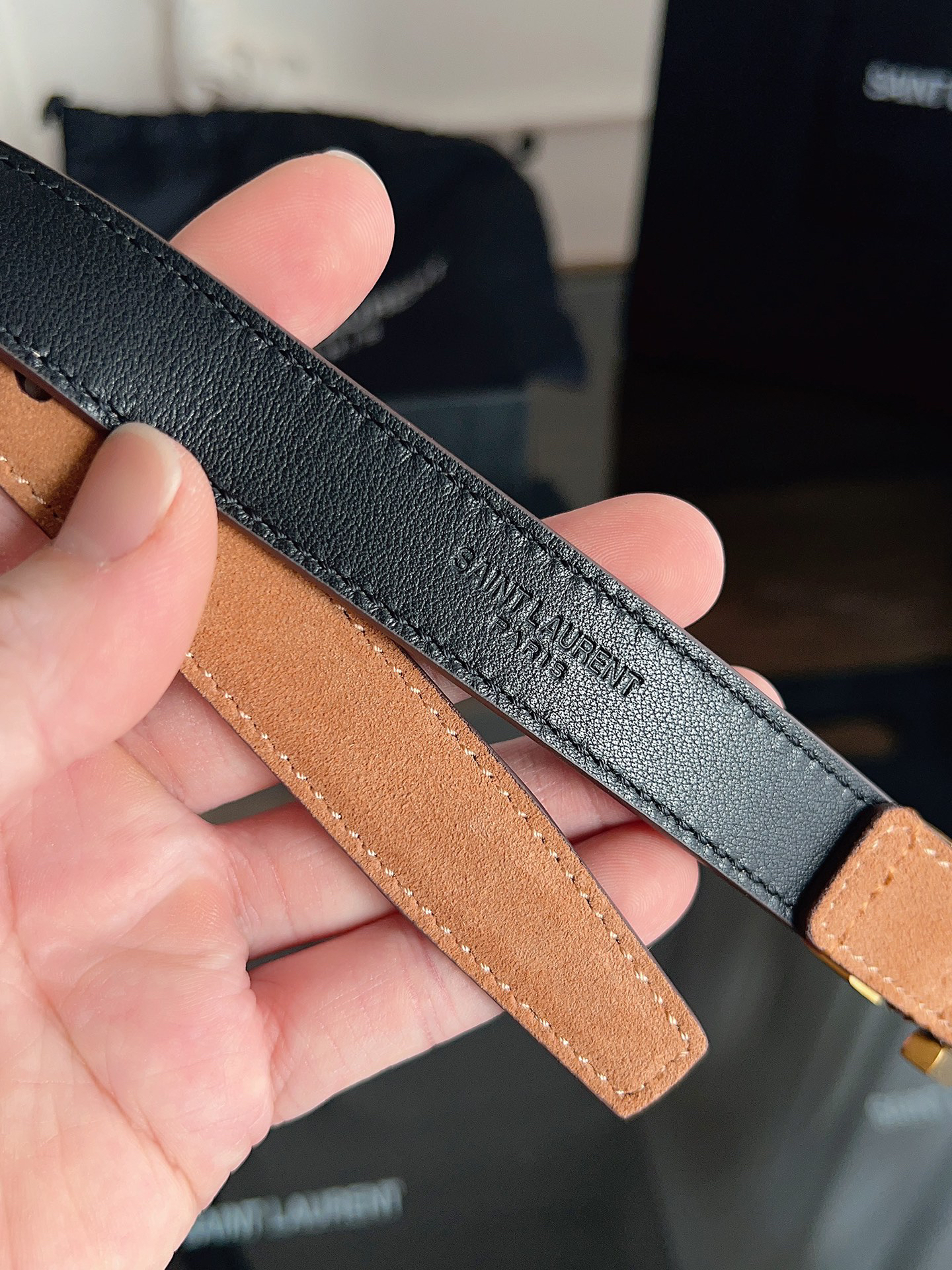 YSL belt-91