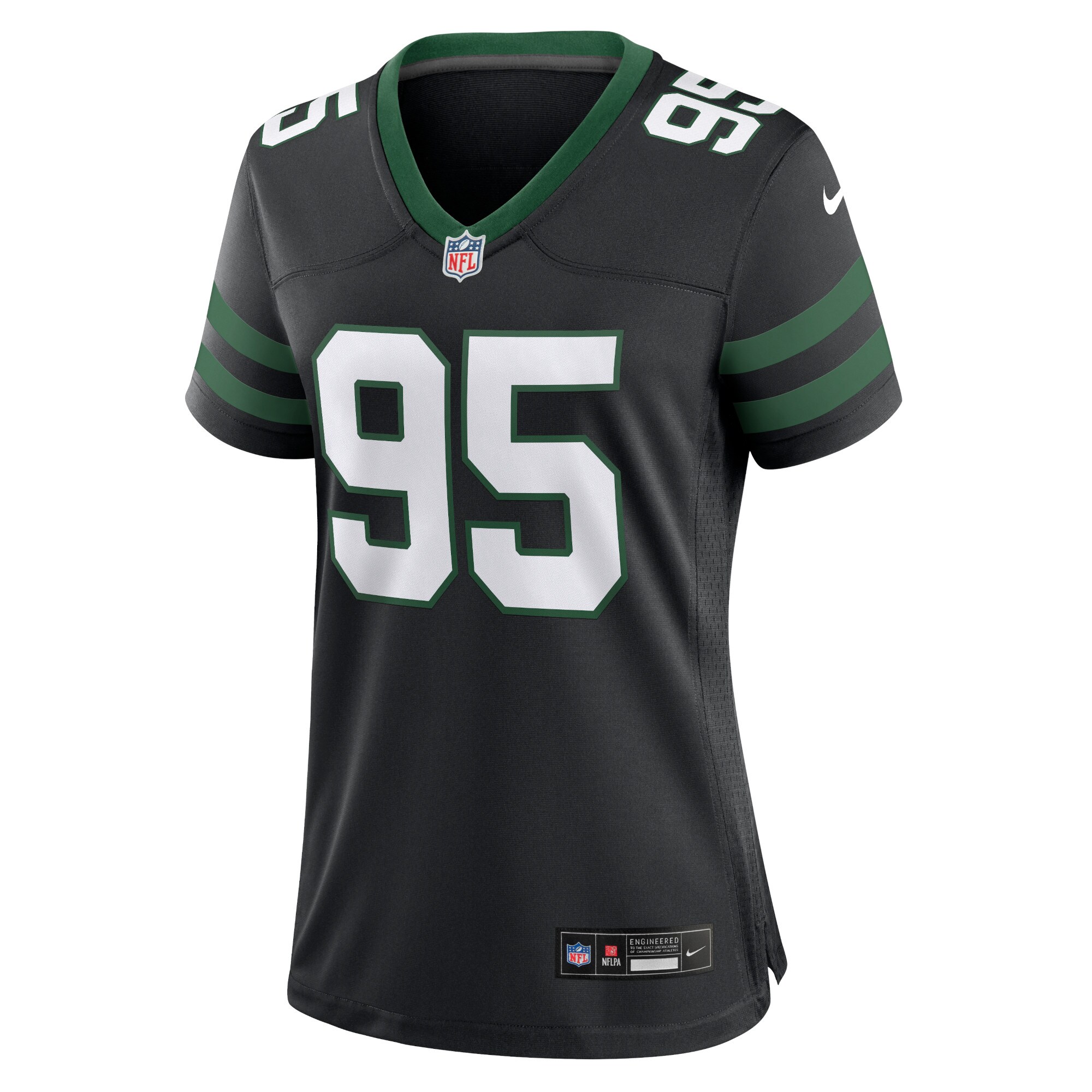 Quinnen Williams New York Jets Nike Women's Alternate Game Jersey - Legacy Black