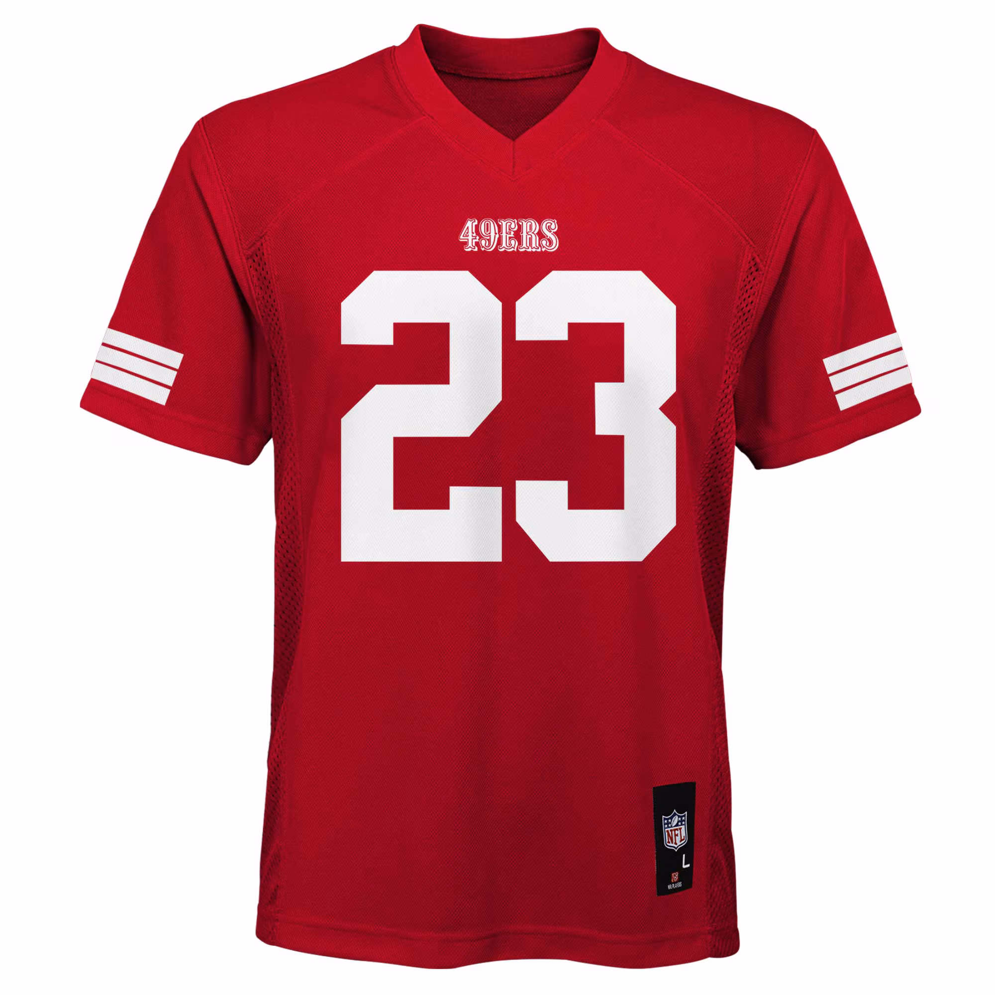 Christian McCaffrey San Francisco 49ers Youth Replica Player Jersey - Scarlet