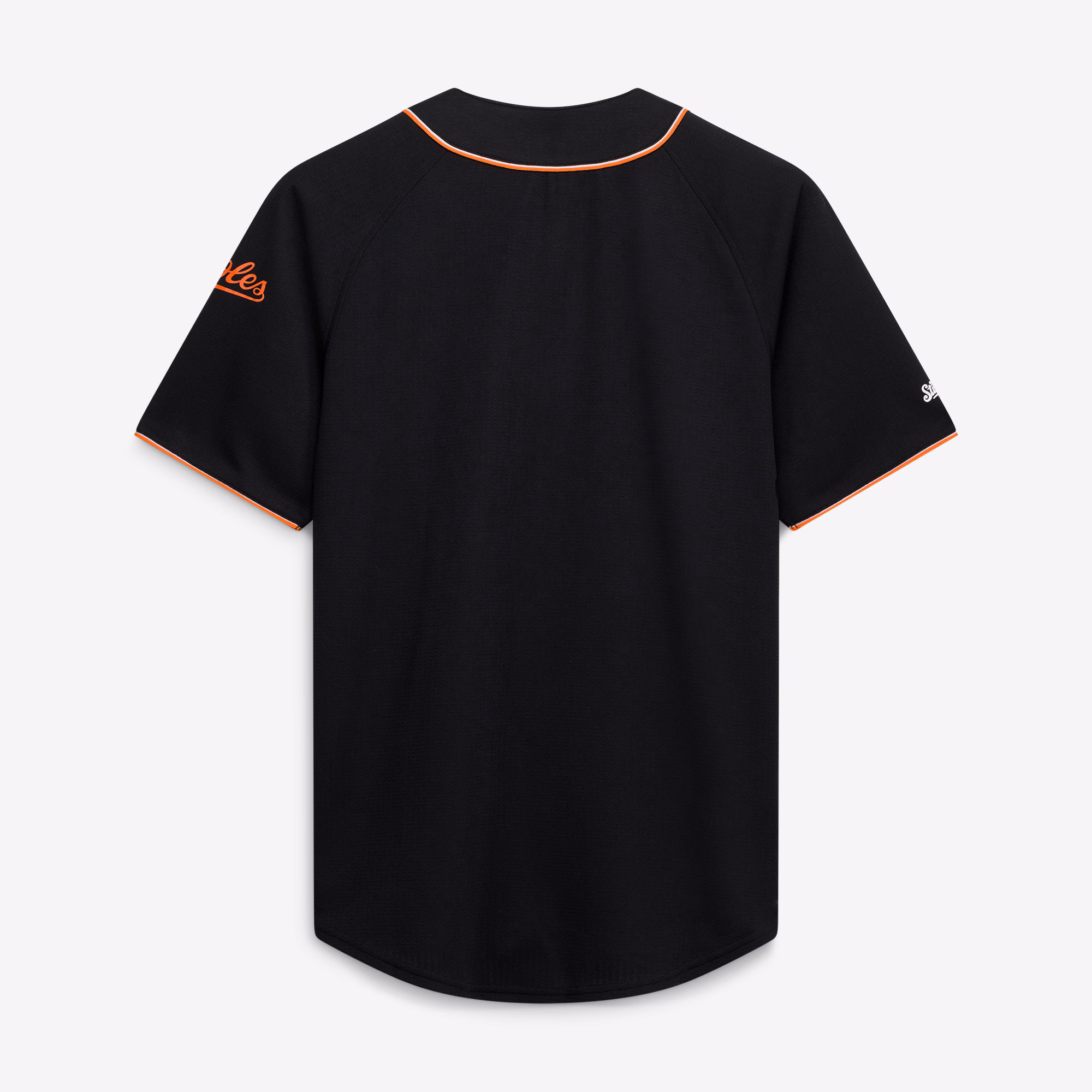 Baltimore Orioles Stitches Team Color Full-Button Fashion Jersey - Black