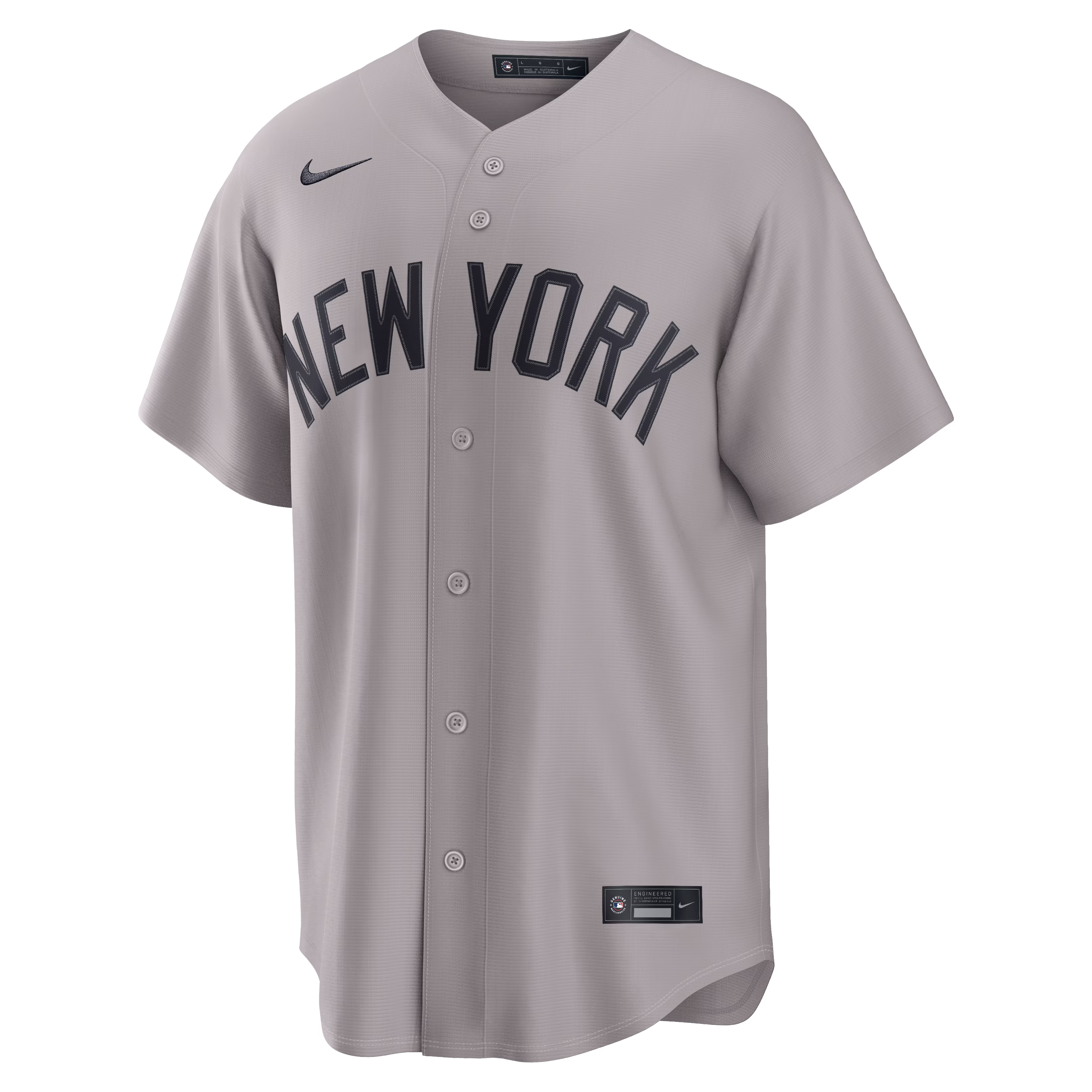 Anthony Volpe New York Yankees Nike Road Replica Jersey - Gray