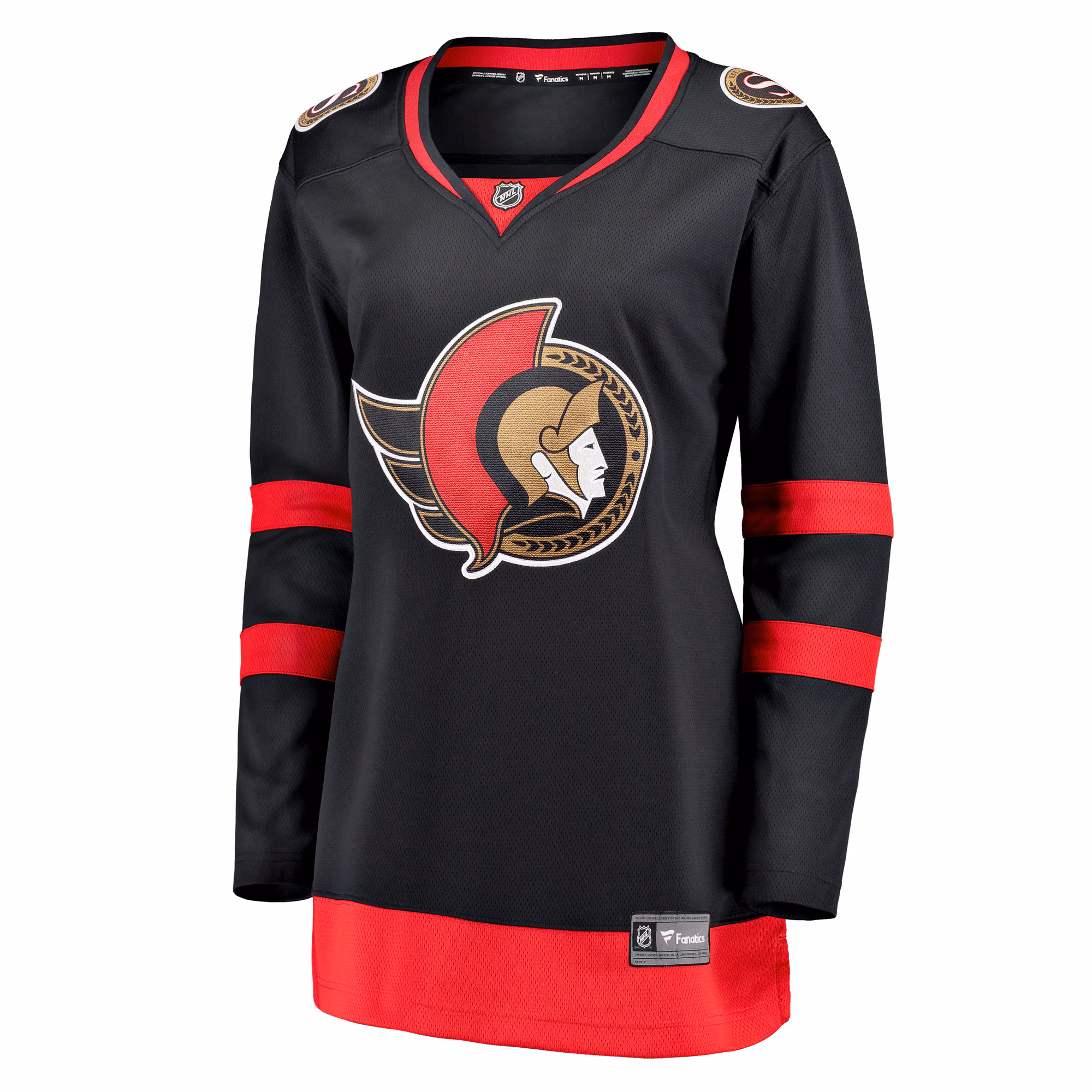 Ottawa Senators Fanatics Women's Home Breakaway Jersey - Black