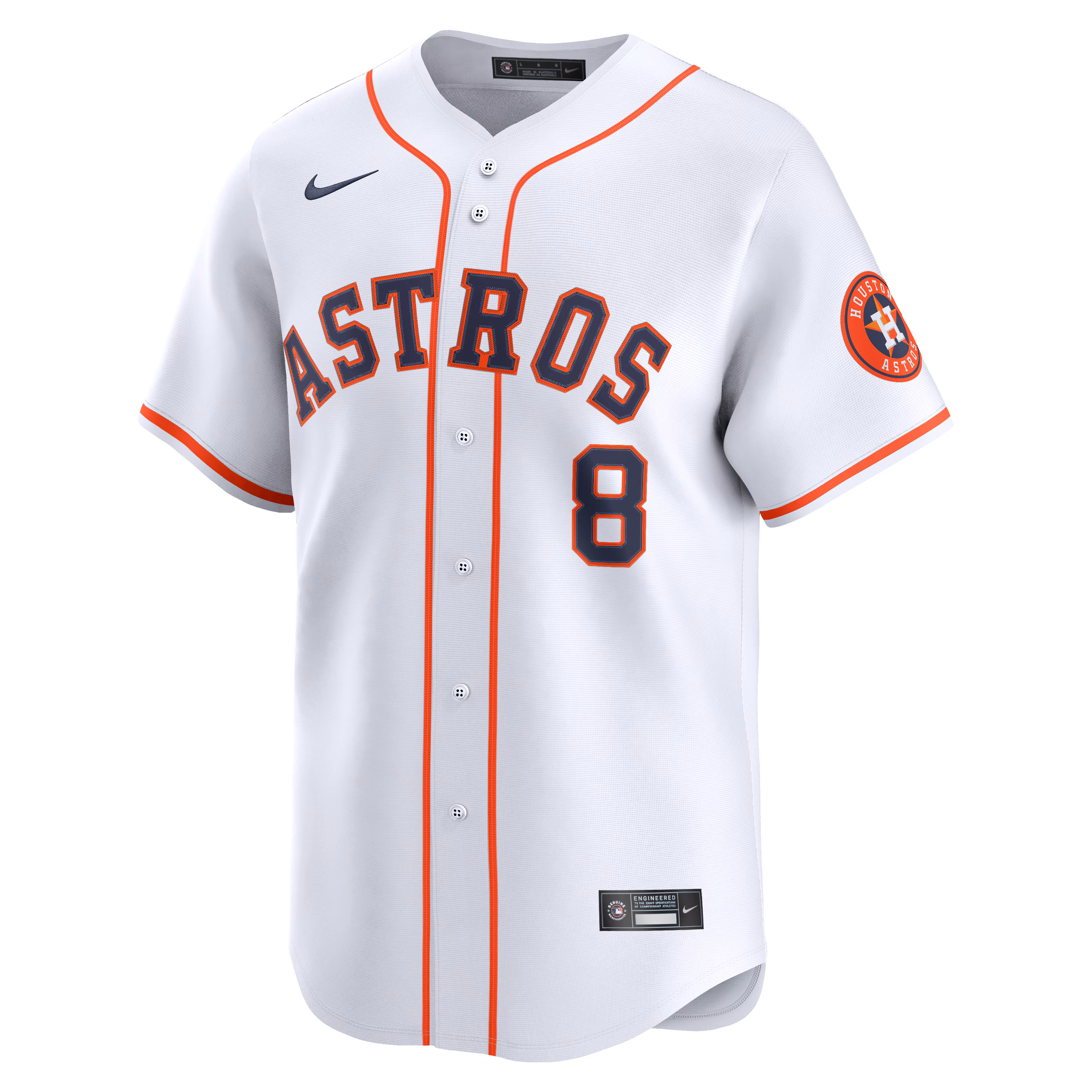 Christian Walker Houston Astros Nike Home Limited Player Jersey - White