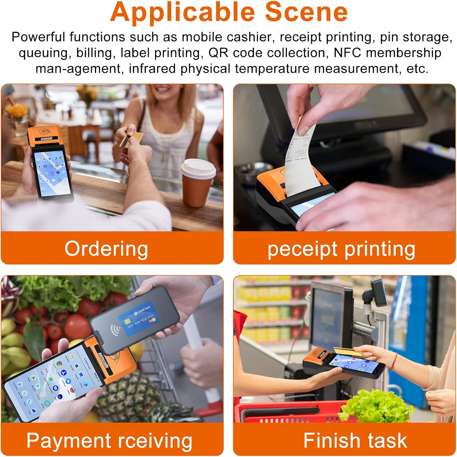 symcode New POS PDA Thermal Receipt Printer 5.99