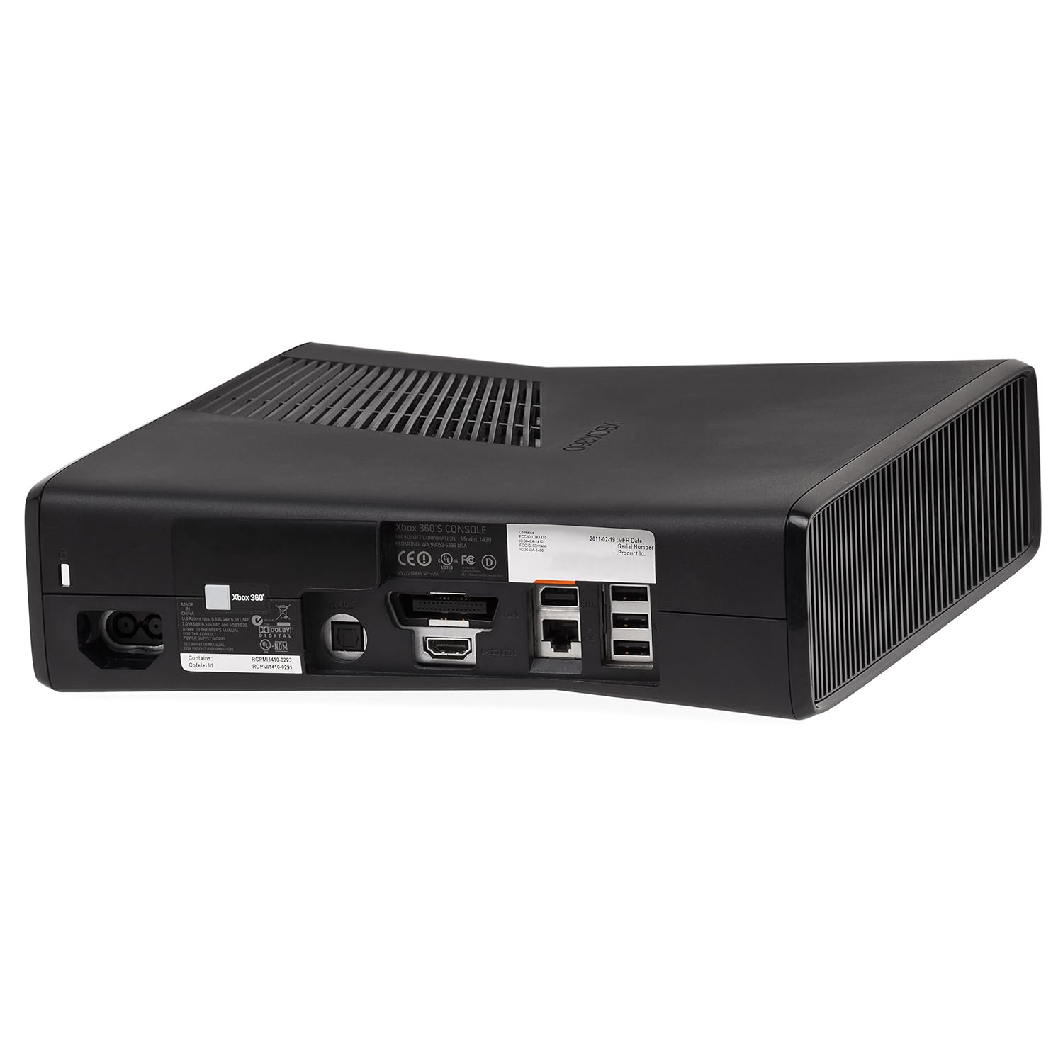 Microsoft Xbox 360 250GB Slim HDMI Video Gaming Console System - Unit Only (Renewed)